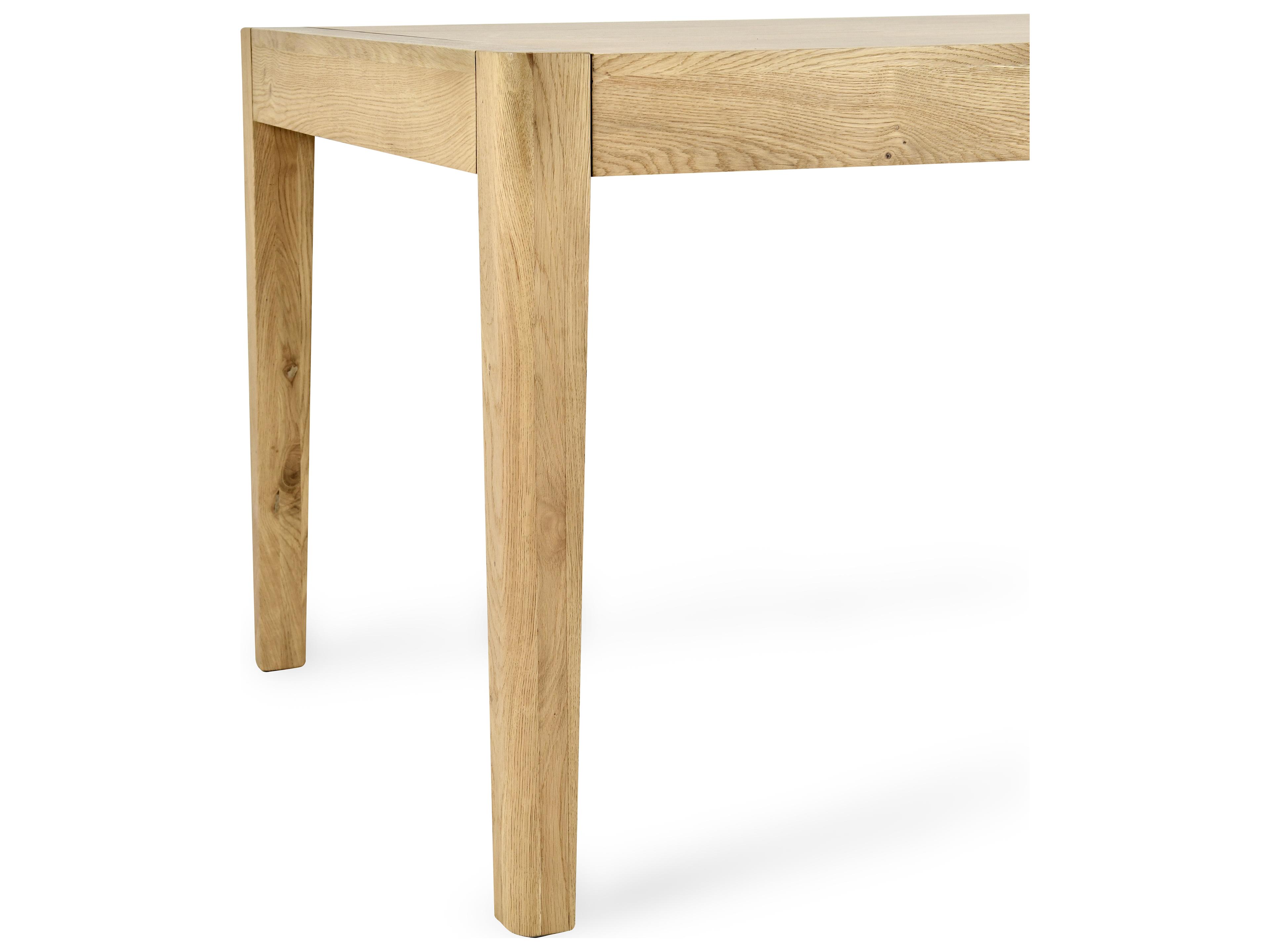 Classic Home Beechgrove Rectangular Wood Natural Brown Dining Table