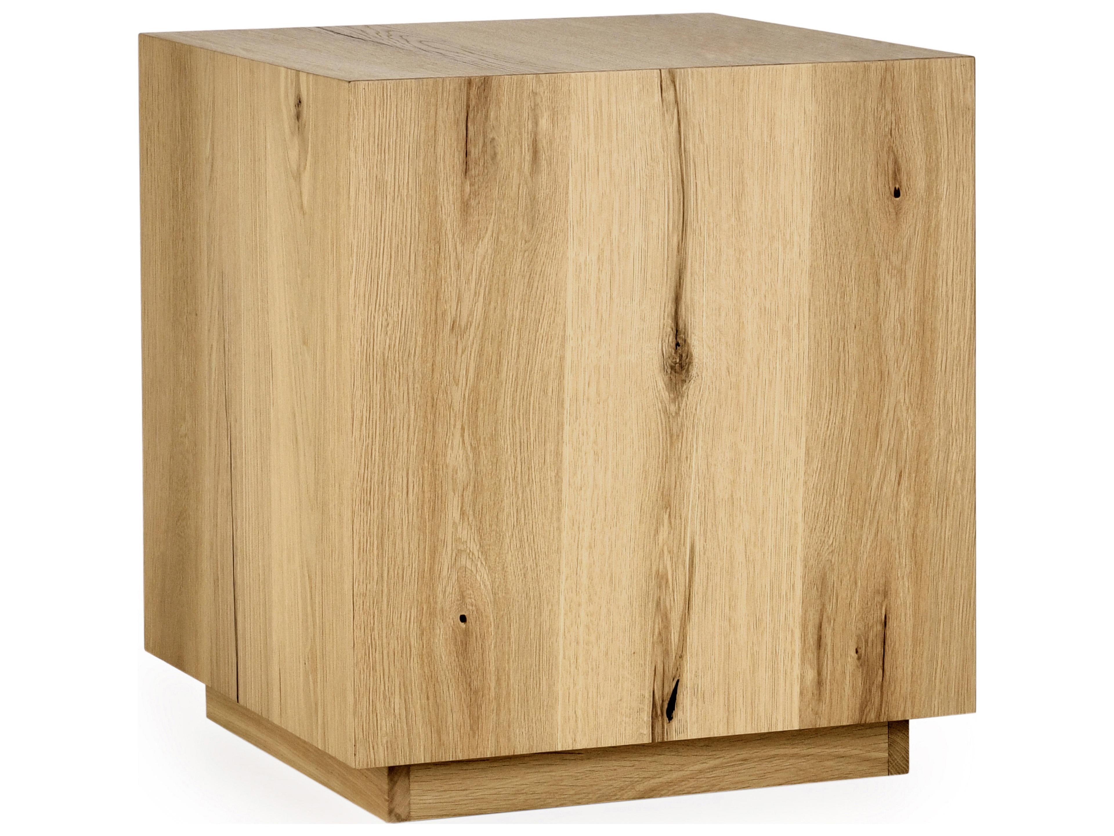 Layne Square Wood Natural End Table