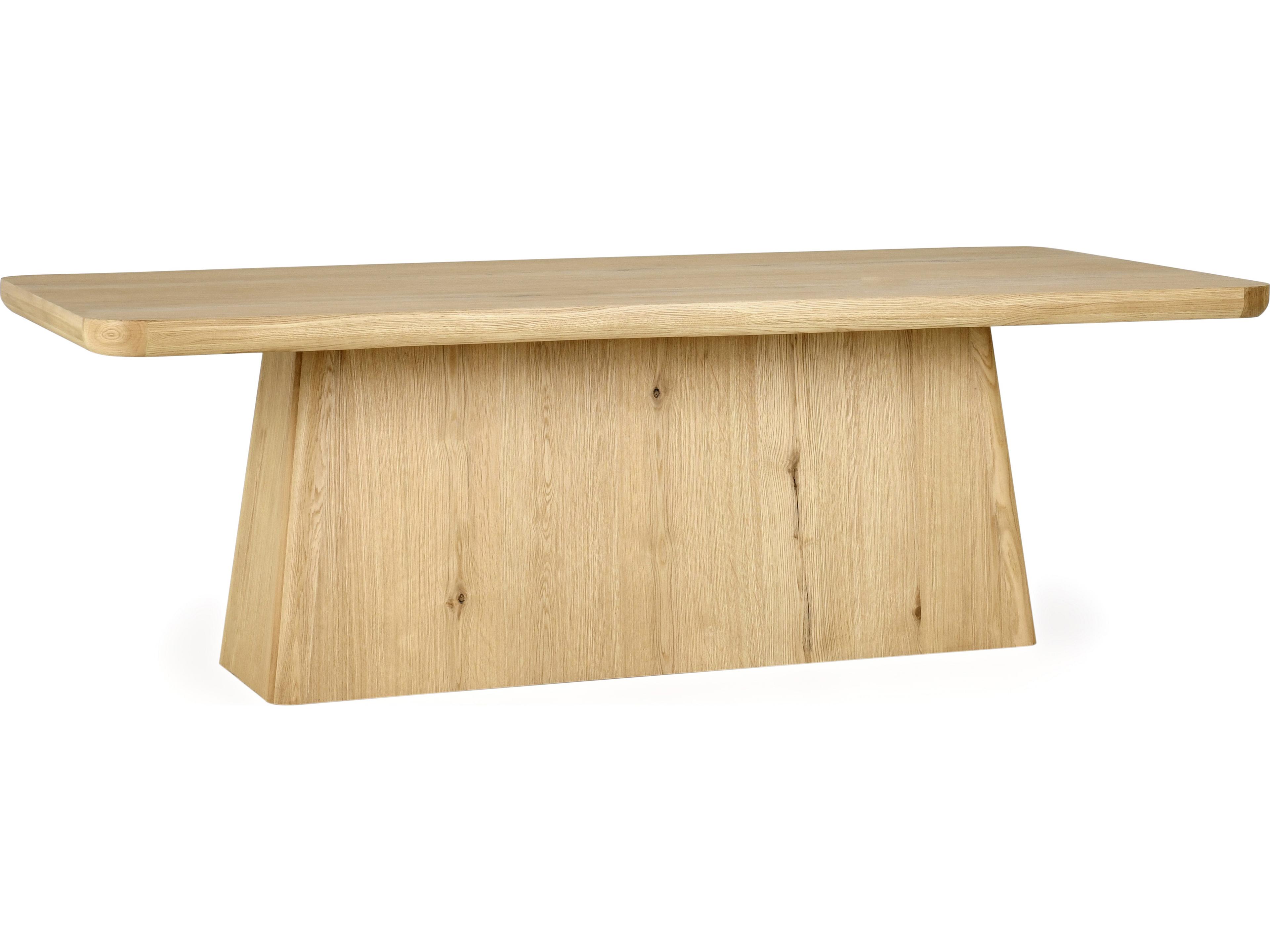 Orlando Rectangular Wood Natural Dining Table