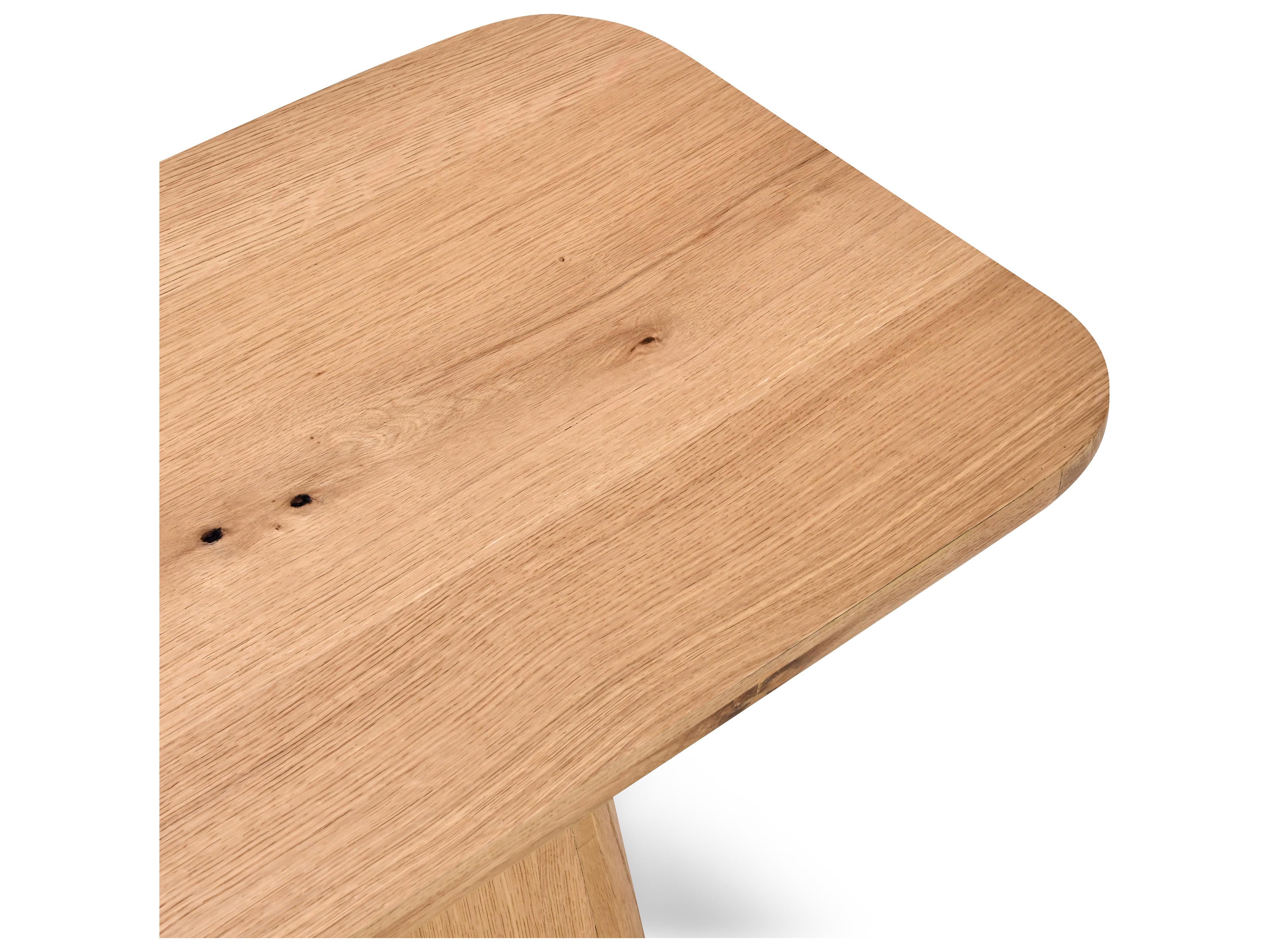 Classic Home Orlando Rectangular Wood Natural Console Table