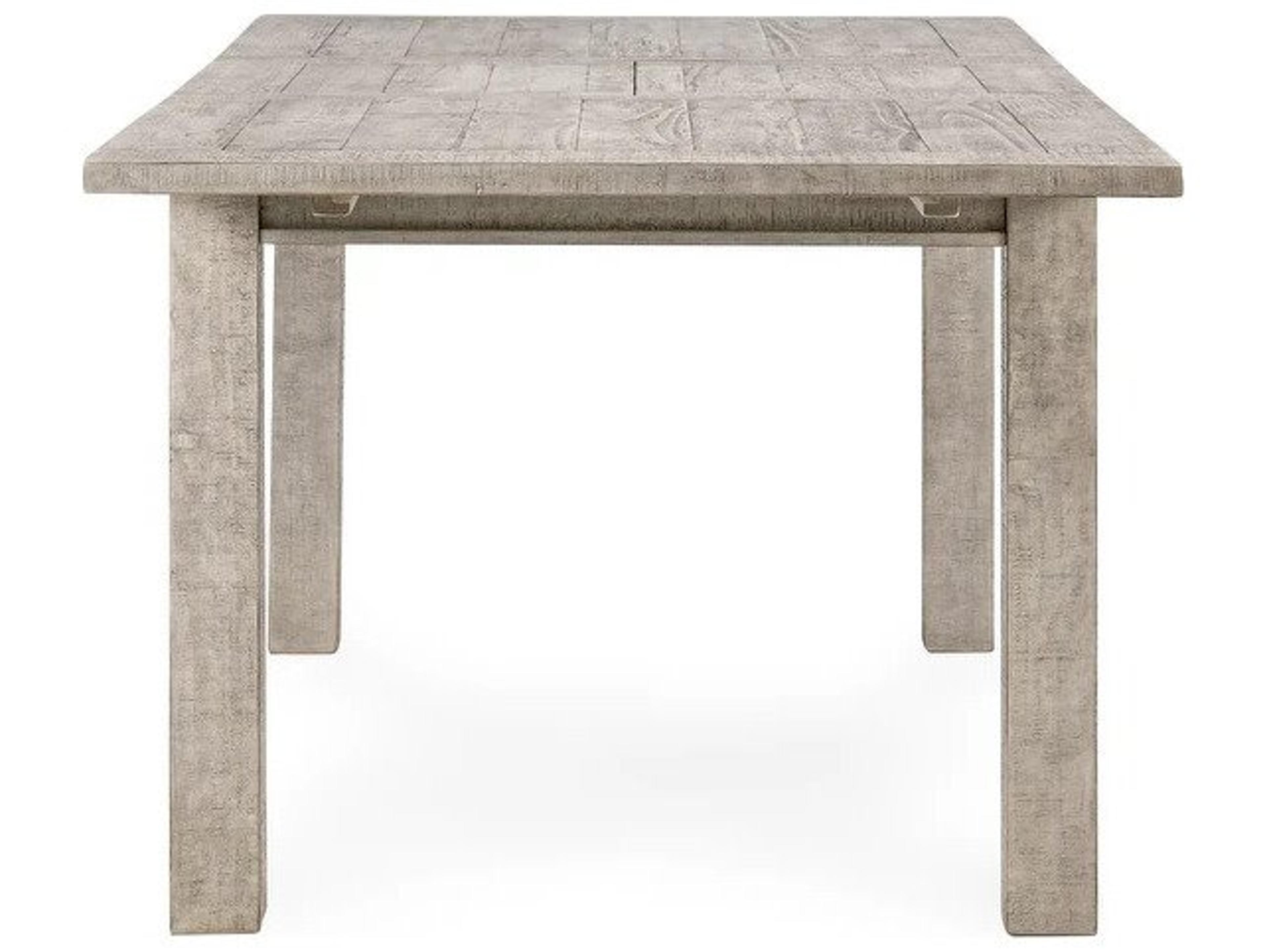Classic Home Driftwood Rectangular Wood Dining Table