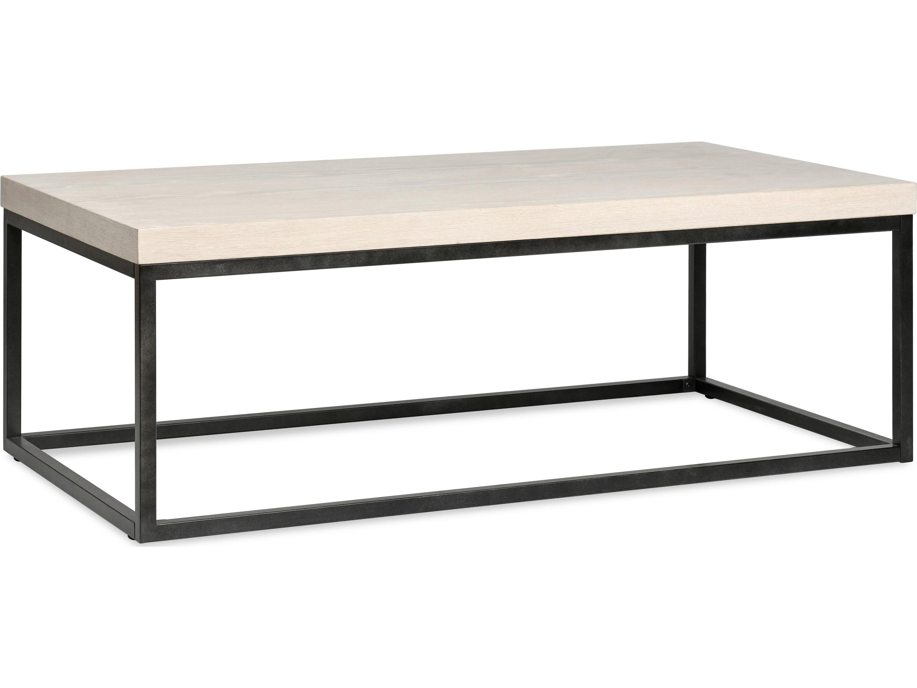 Catta Rectangular Wood White Coffee Table