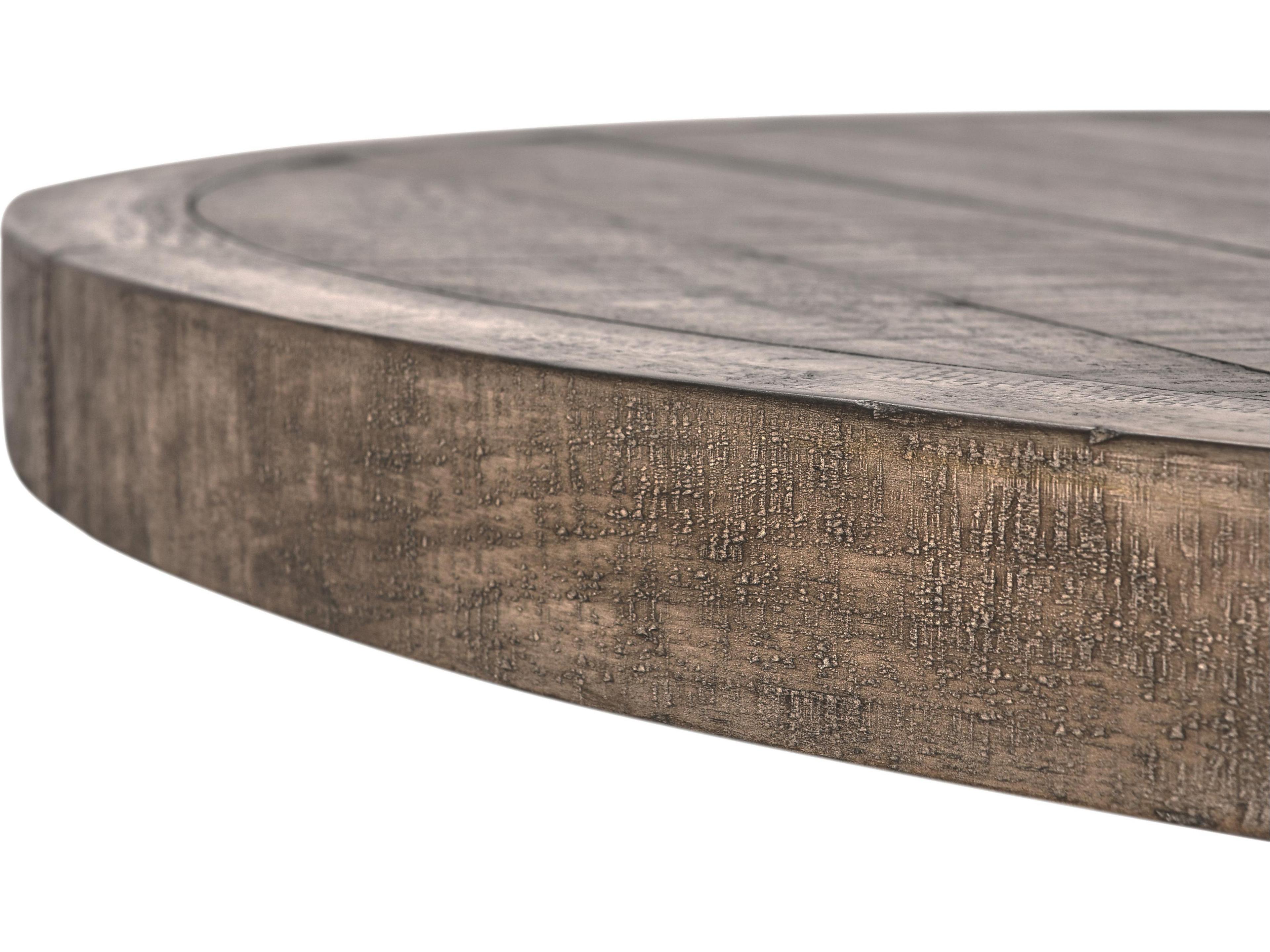 Classic Home Rosemount Round Wood Brown Dining Table