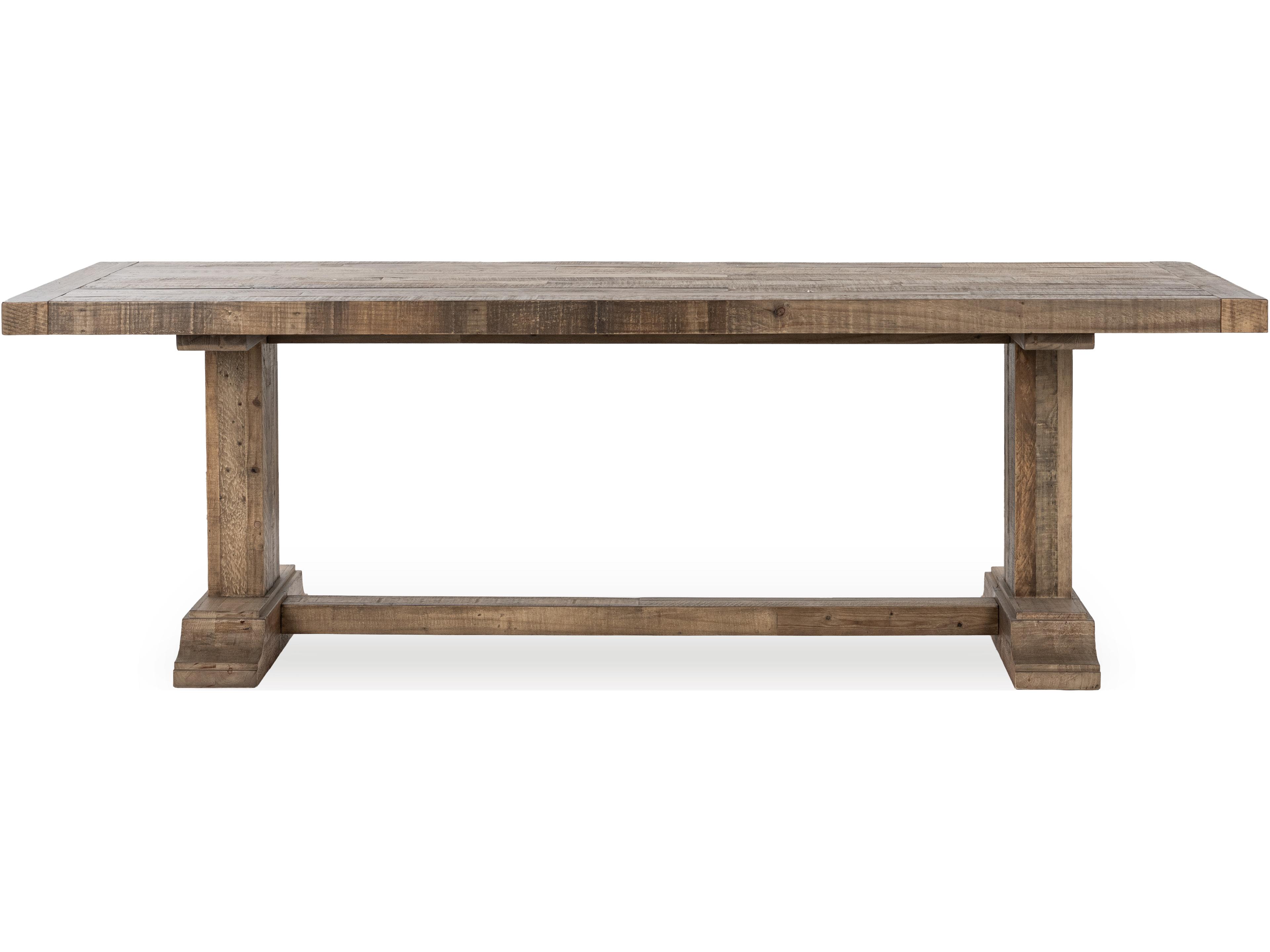Classic Home Dita Rectangular Wood Dining Table