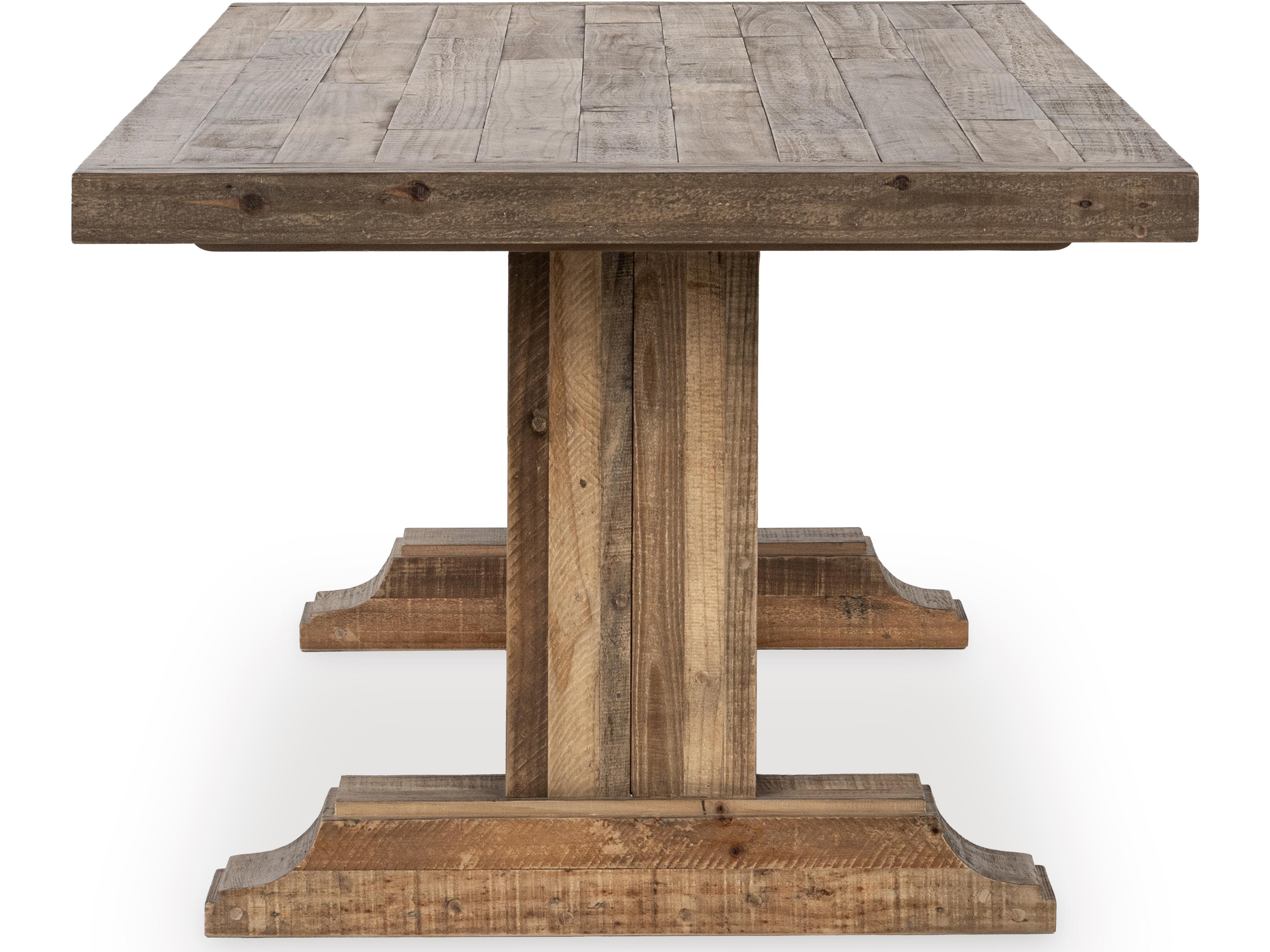 Classic Home Dita Rectangular Wood Dining Table