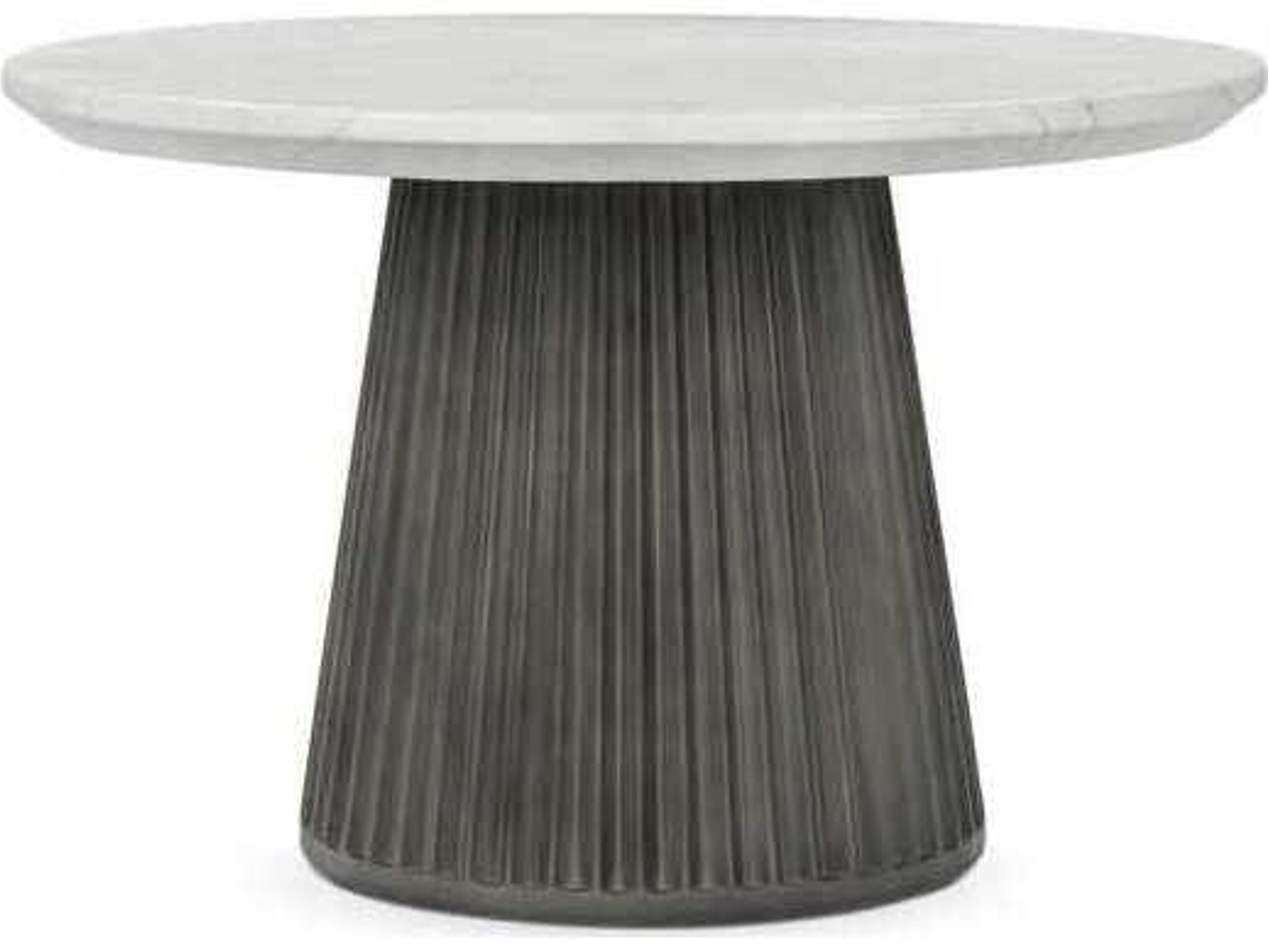 Caspia Round Concrete Dining Table
