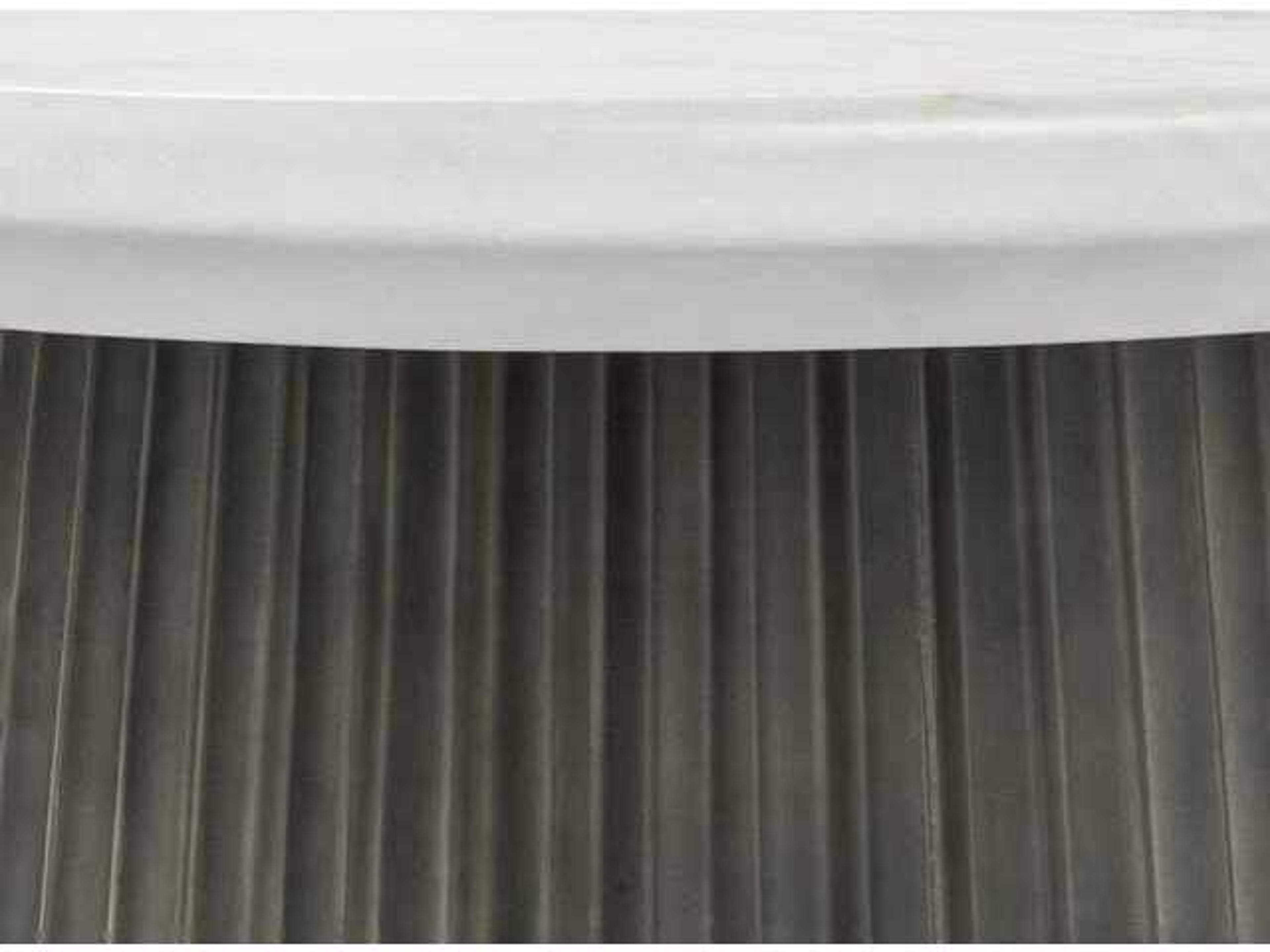 Classic Home Caspia Round Concrete Dining Table