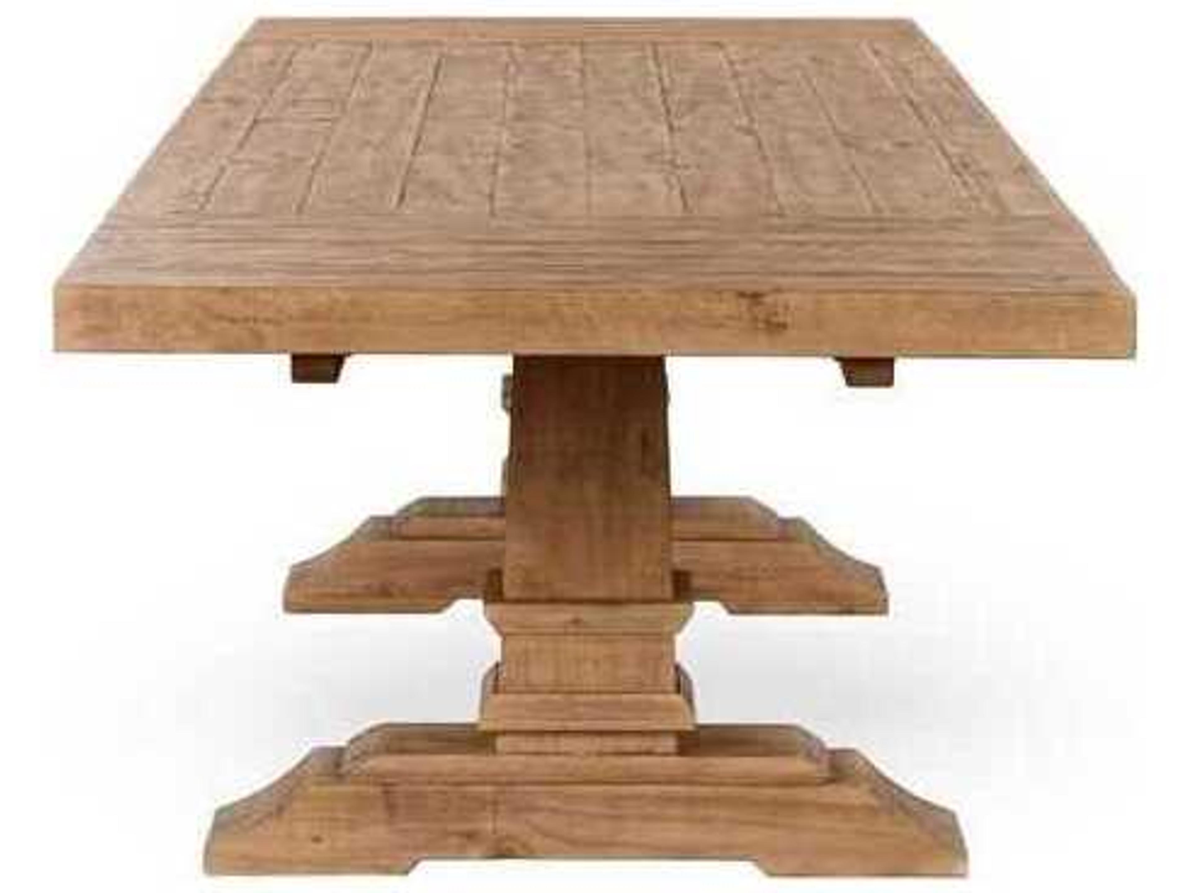 Classic Home Allegra Rectangular Wood Dining Table