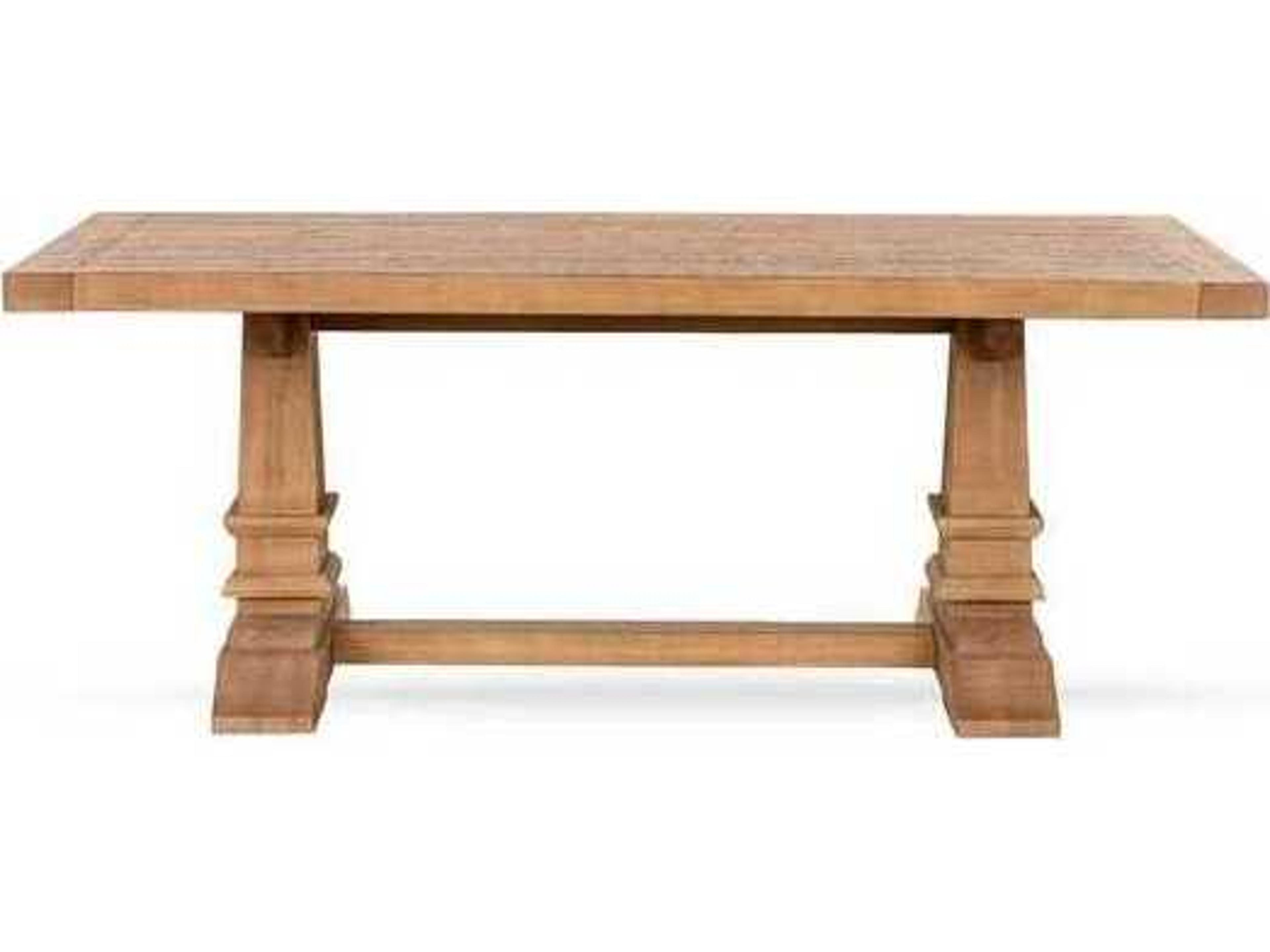 Classic Home Allegra Rectangular Wood Dining Table