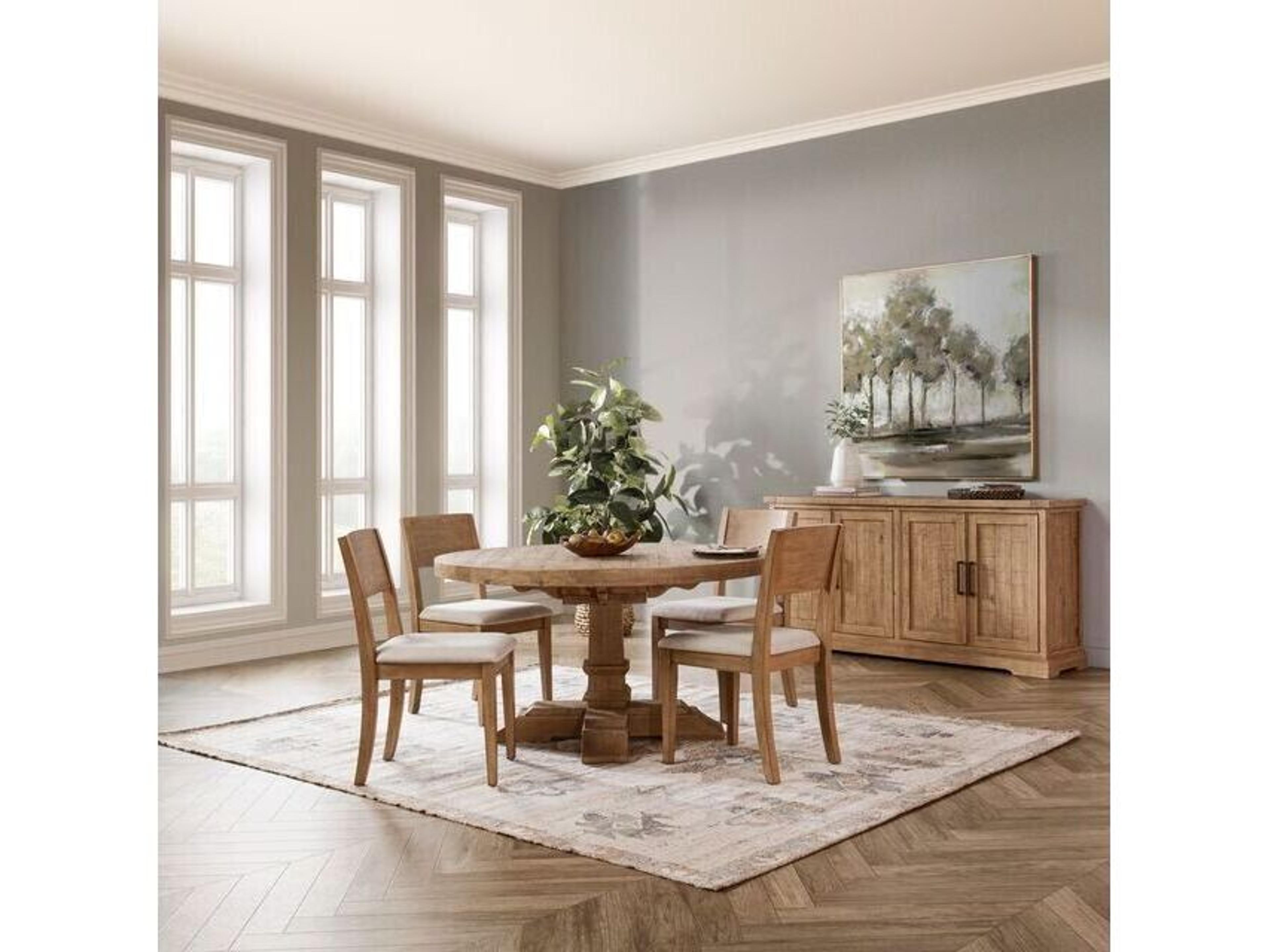 Classic Home Allegra Round Wood Dining Table