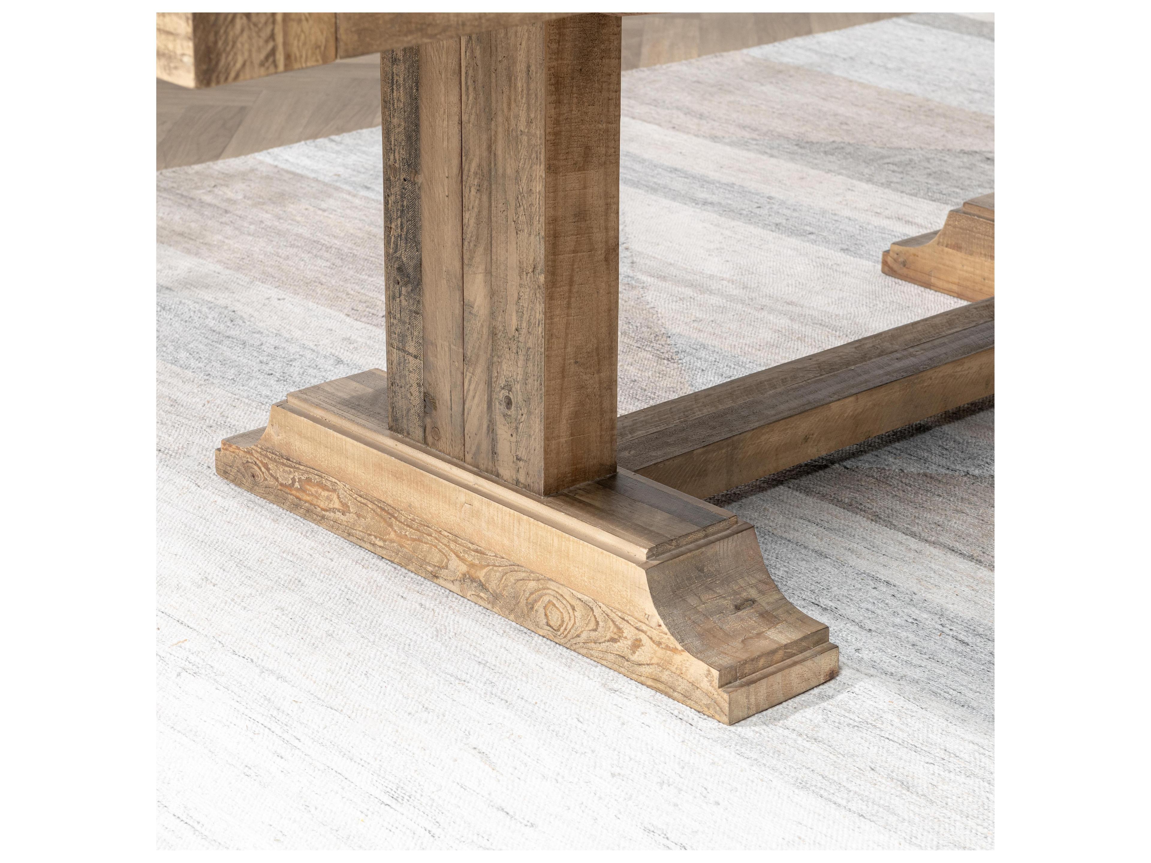 Classic Home Dita Rectangular Wood Dining Table