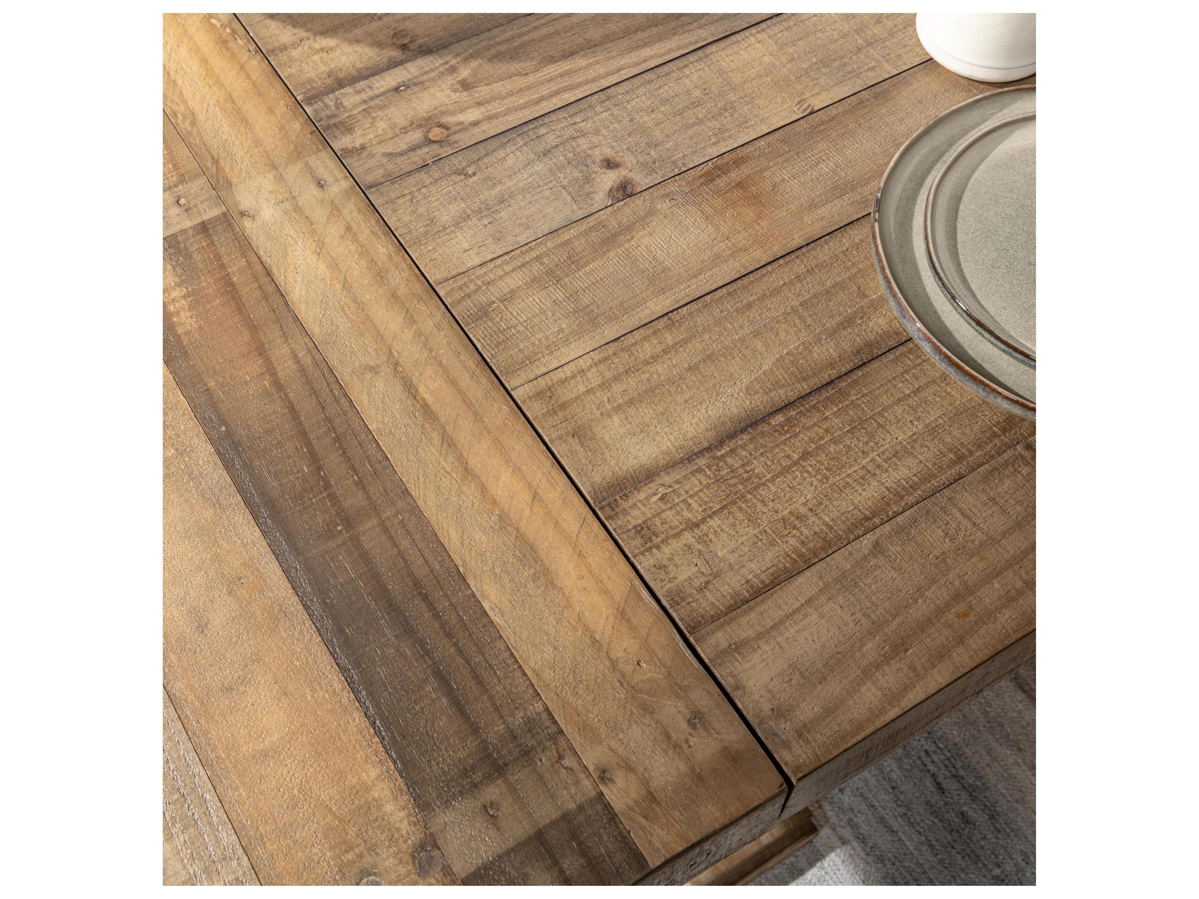 Classic Home Dita Rectangular Wood Dining Table