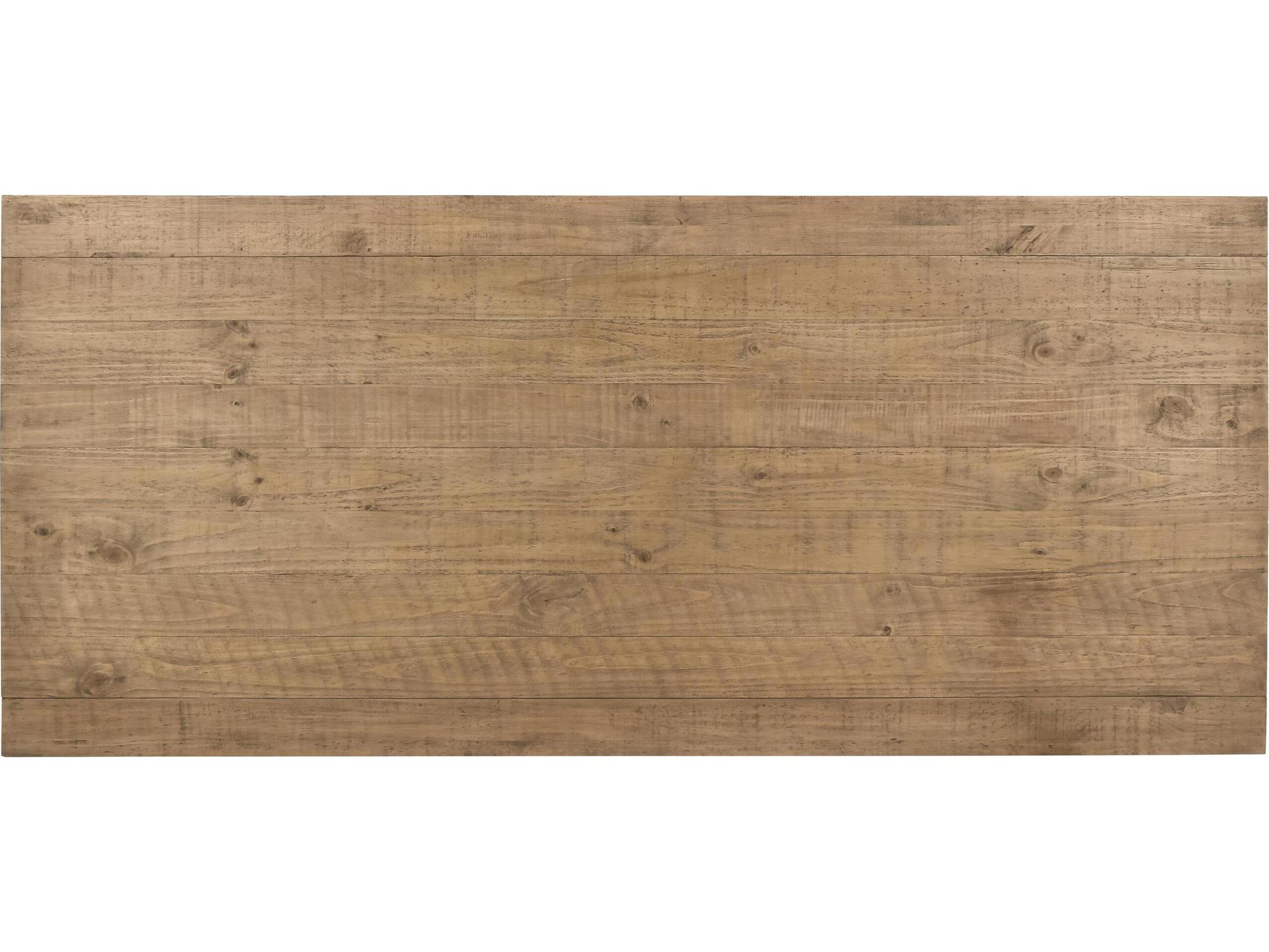 Classic Home Crest Rectangular Wood Natural Dining Table