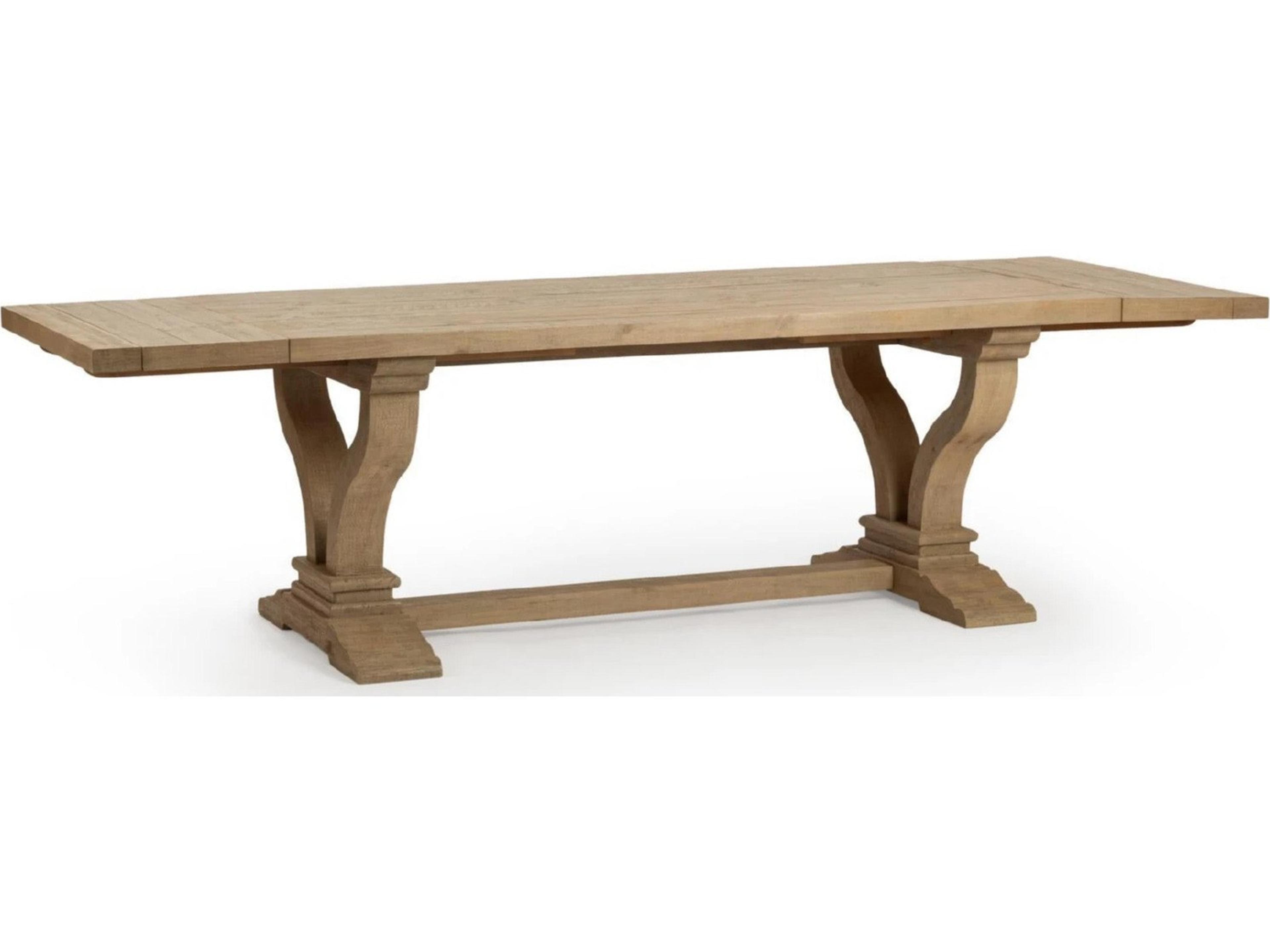 Julia Rectangular Wood Soft Earth Dining Table