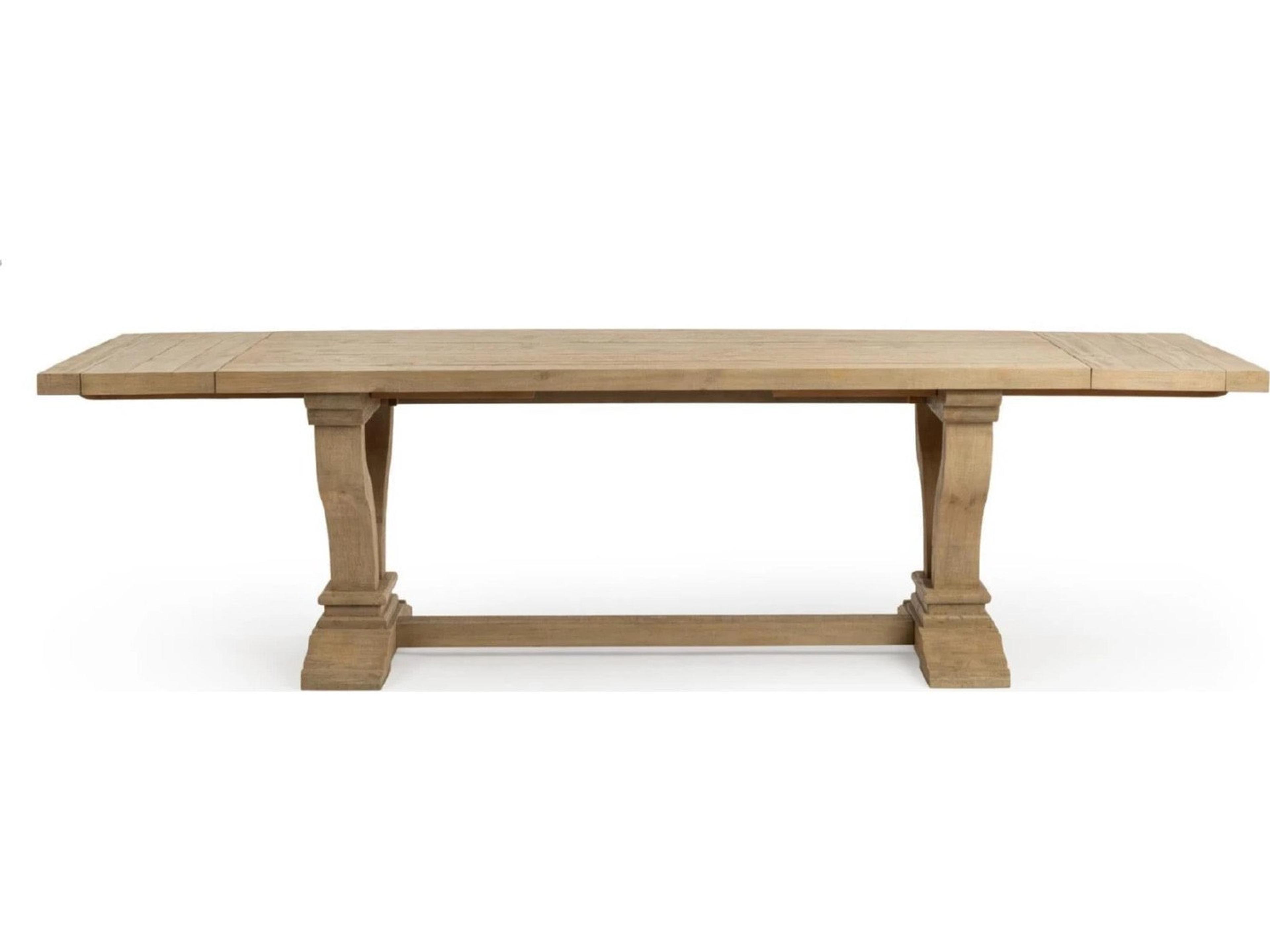 Classic Home Julia Rectangular Wood Soft Earth Dining Table