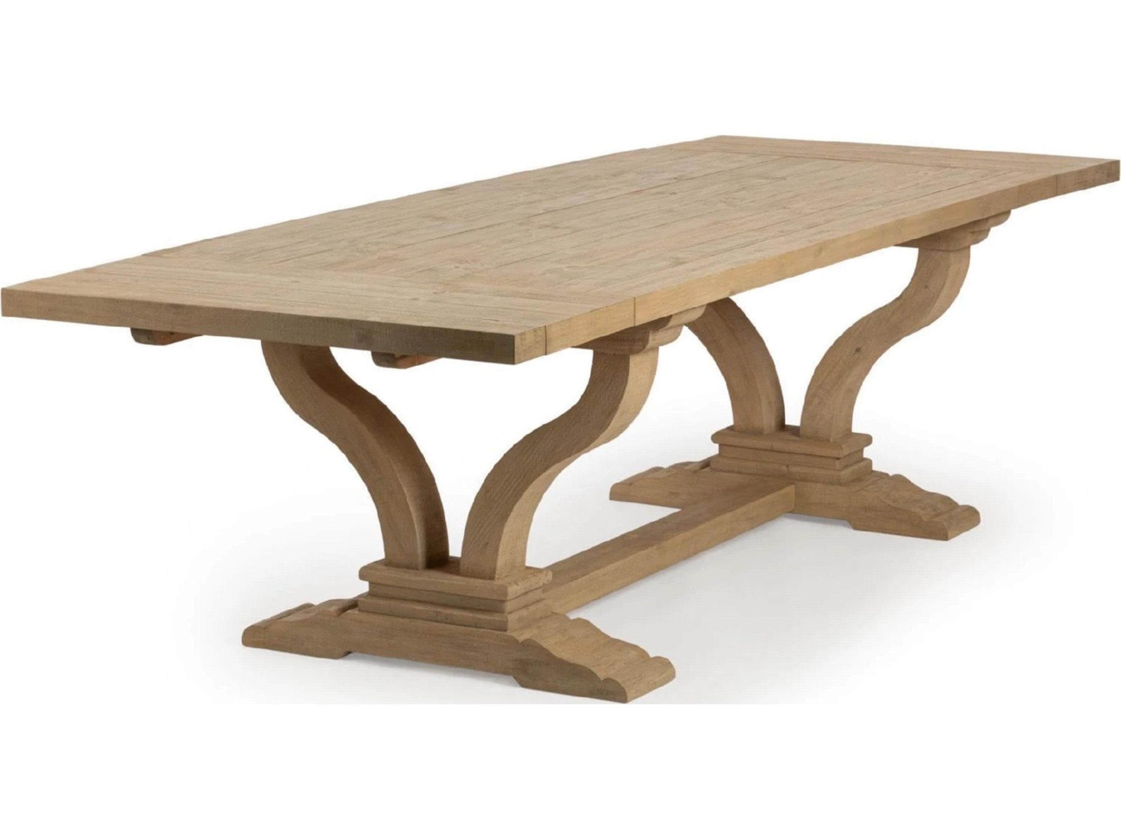Classic Home Julia Rectangular Wood Soft Earth Dining Table