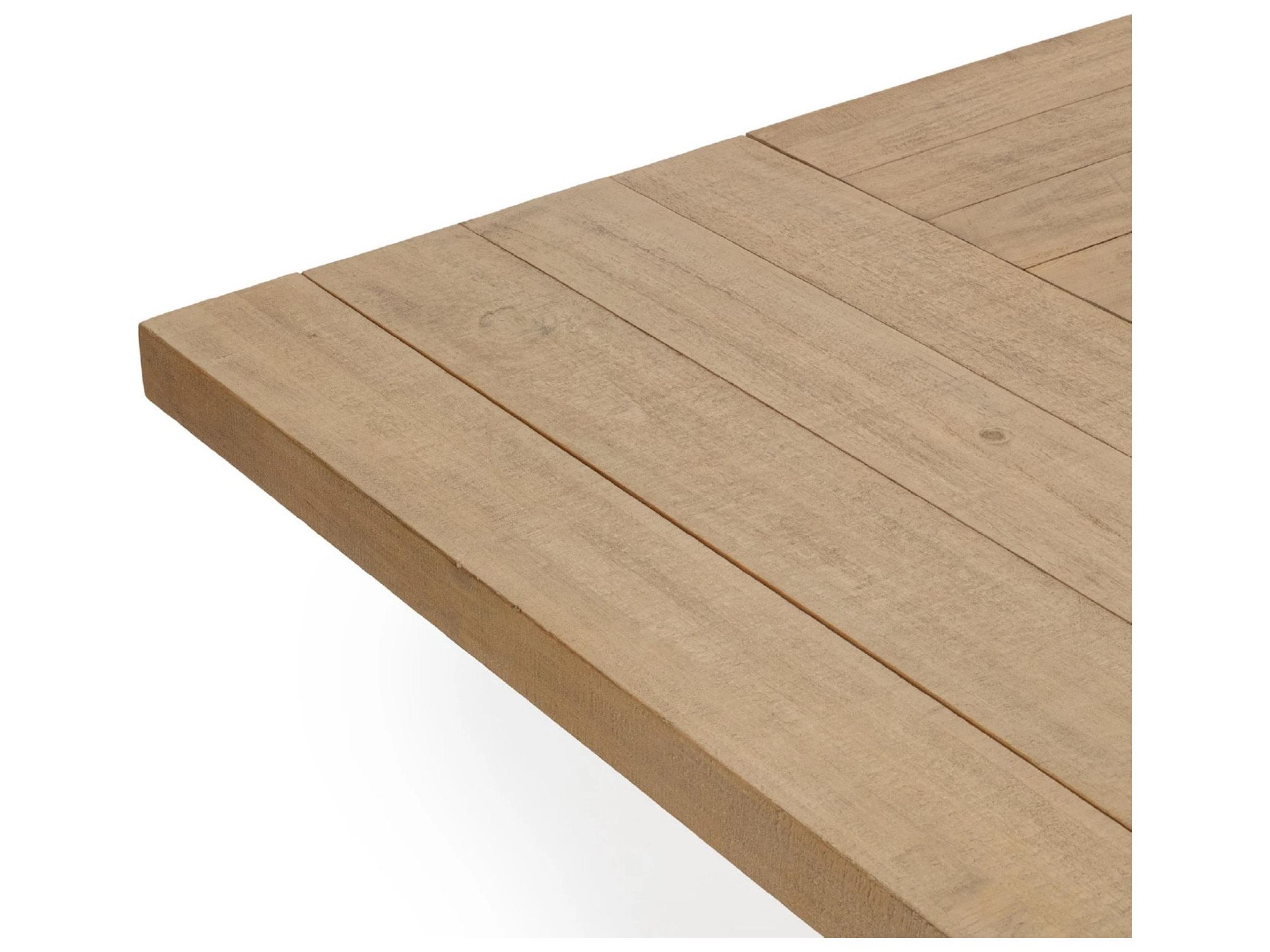 Classic Home Julia Rectangular Wood Soft Earth Dining Table