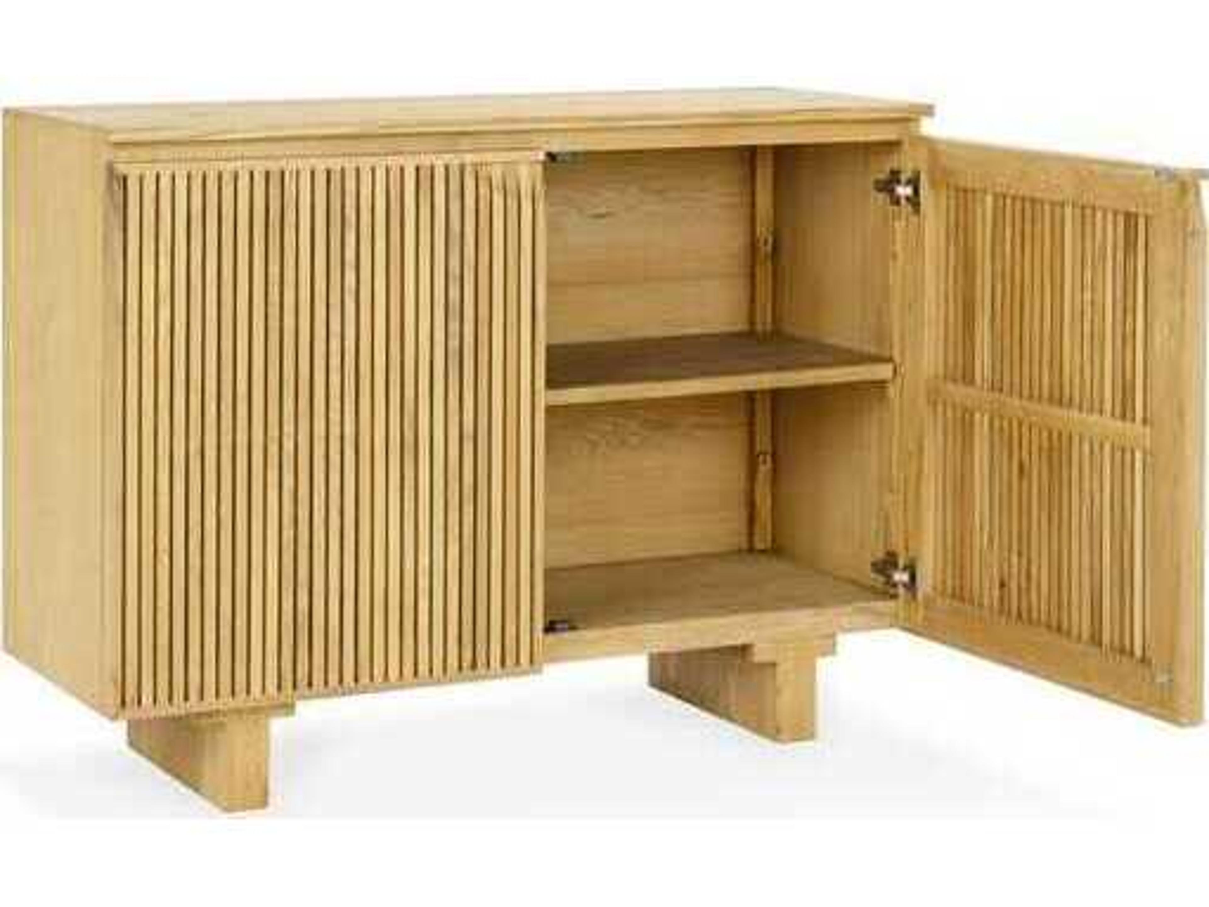 Classic Home Roya 50" Oak Wood Sideboard