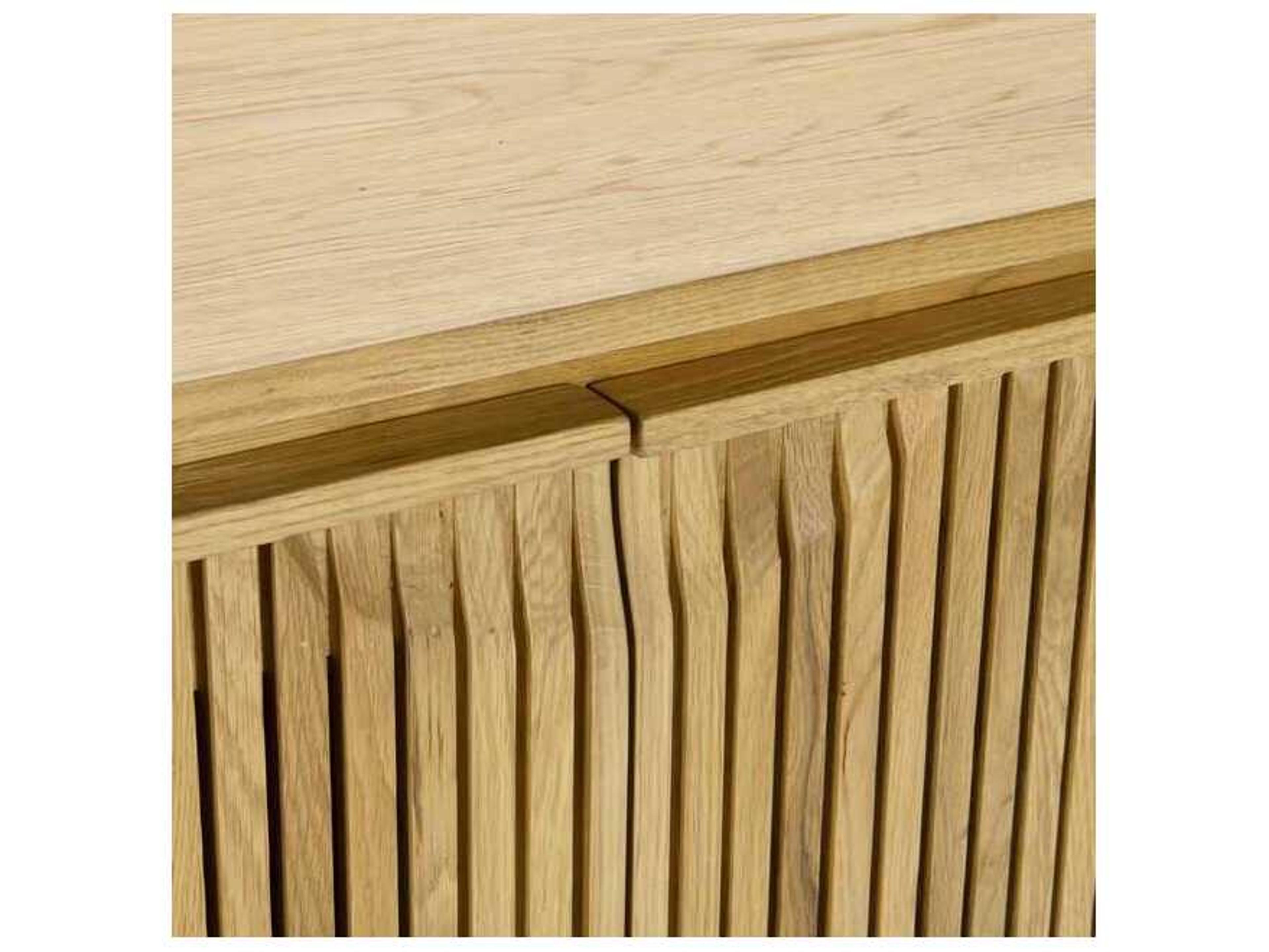 Classic Home Roya 82" Oak Wood Sideboard