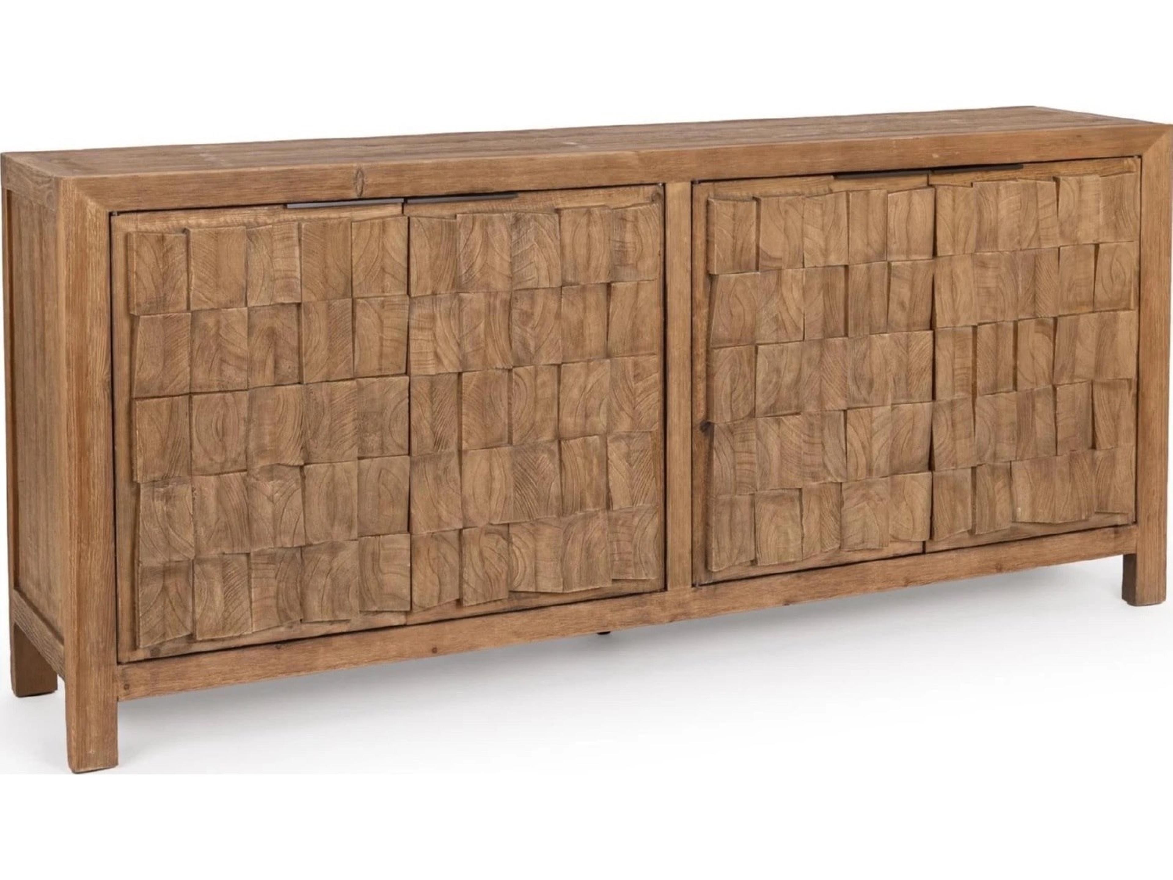 Gama Drifted Sand Pine Wood Sideboard