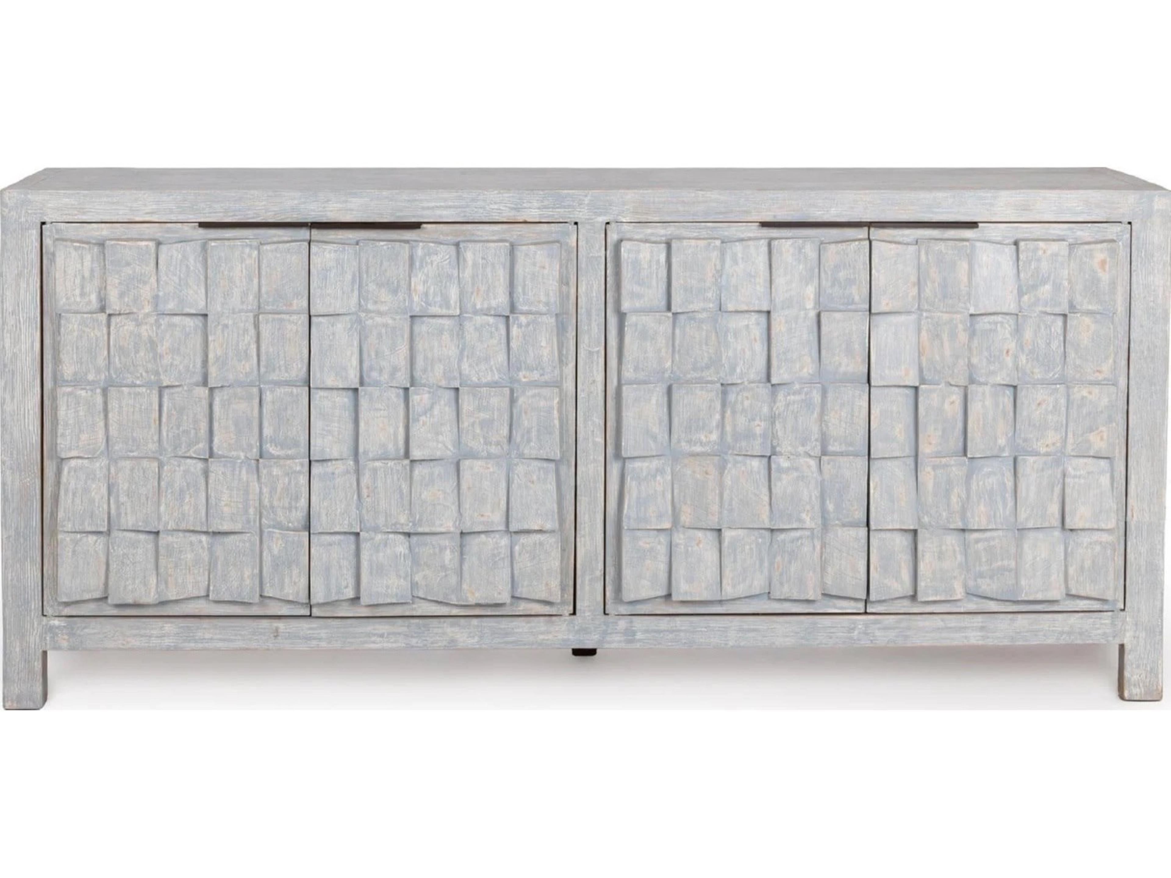 Classic Home Gama 86" Pine Wood Sideboard