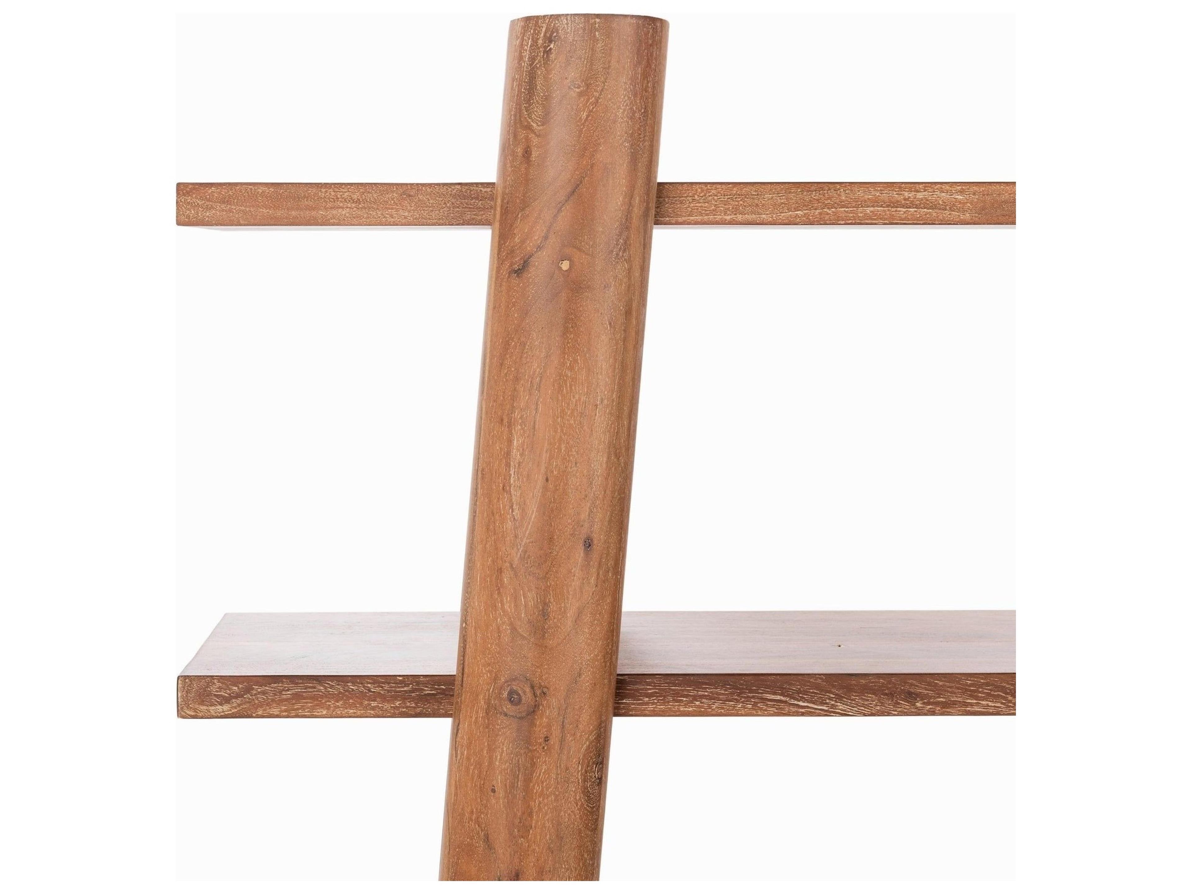 Classic Home Pamona Golden Wheat Bookcase