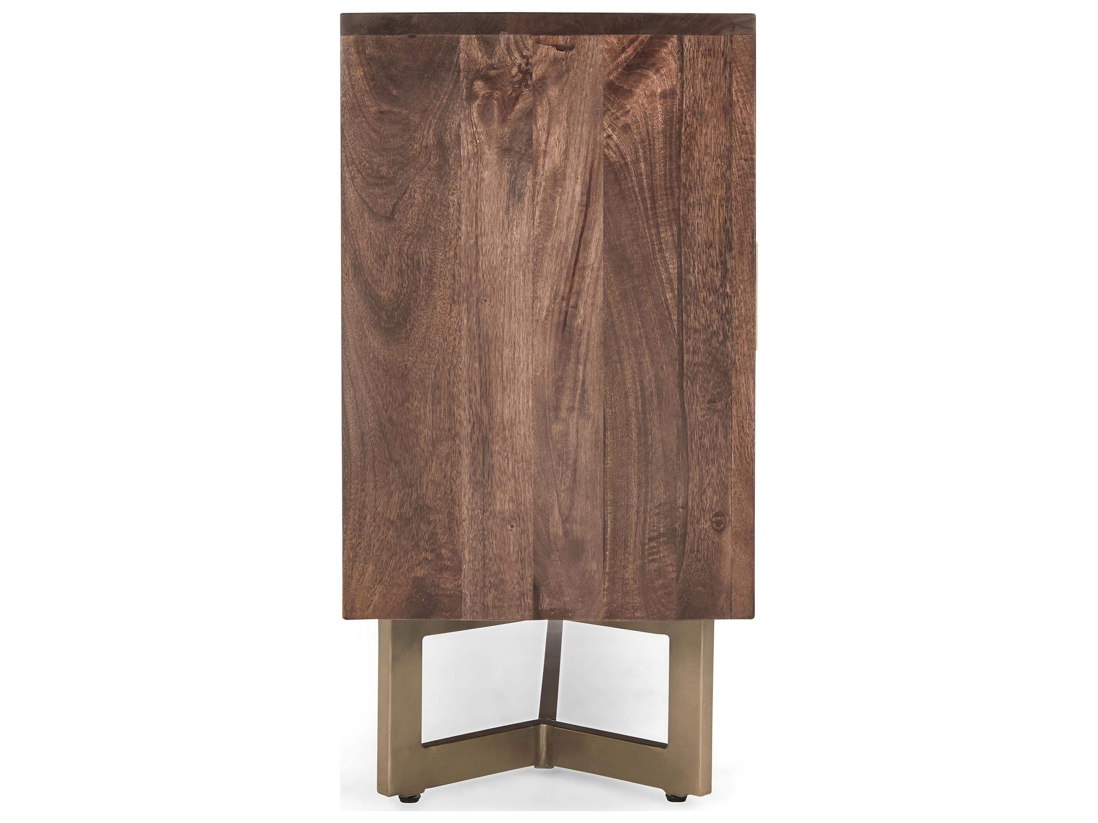 Classic Home Kade 72" Mango Wood Brown Sideboard
