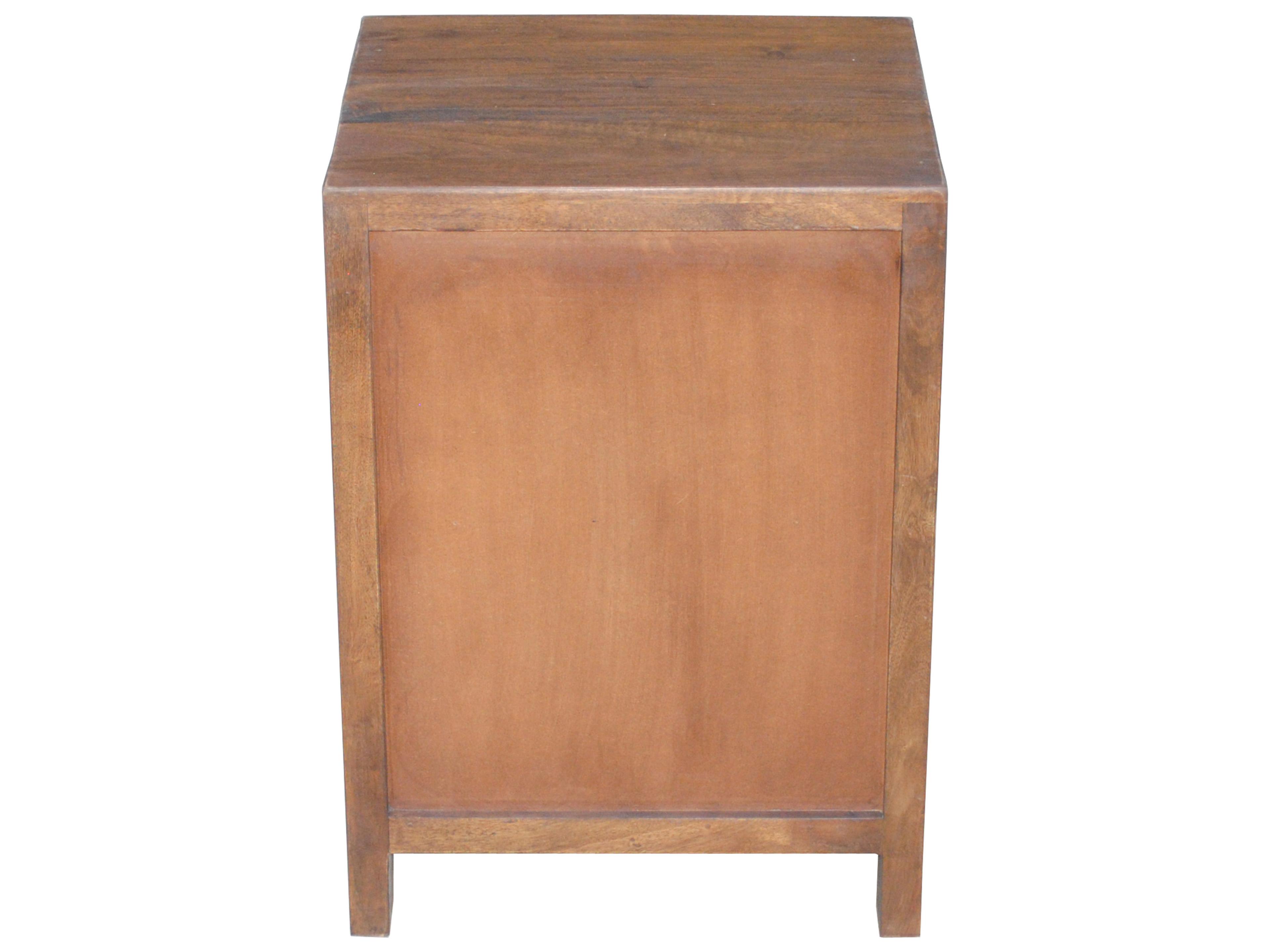 Classic Home Eben Brown Mango Wood Accent Chest