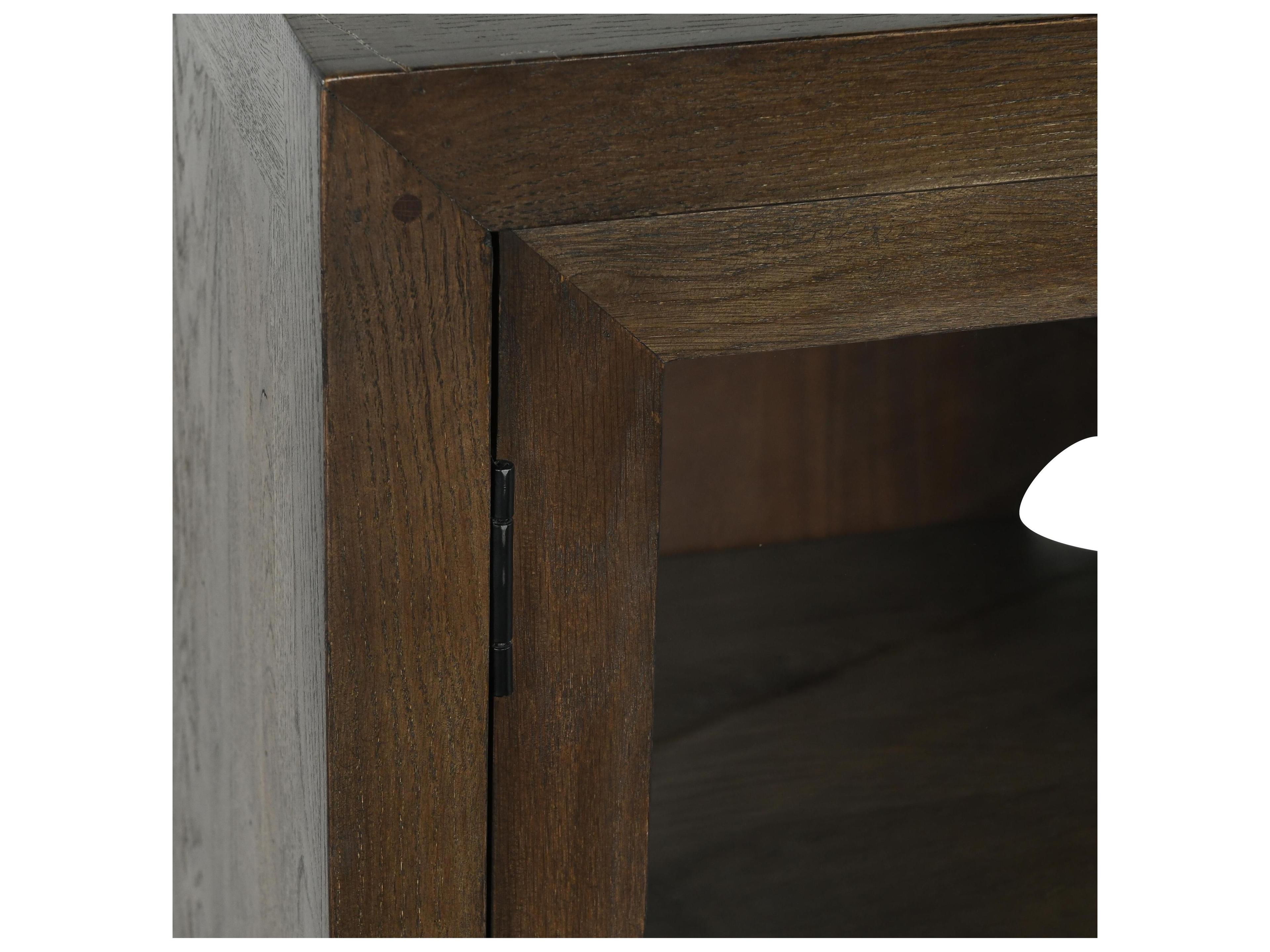 Classic Home Bradley 108" Oak Wood Cocoa Brown Sideboard