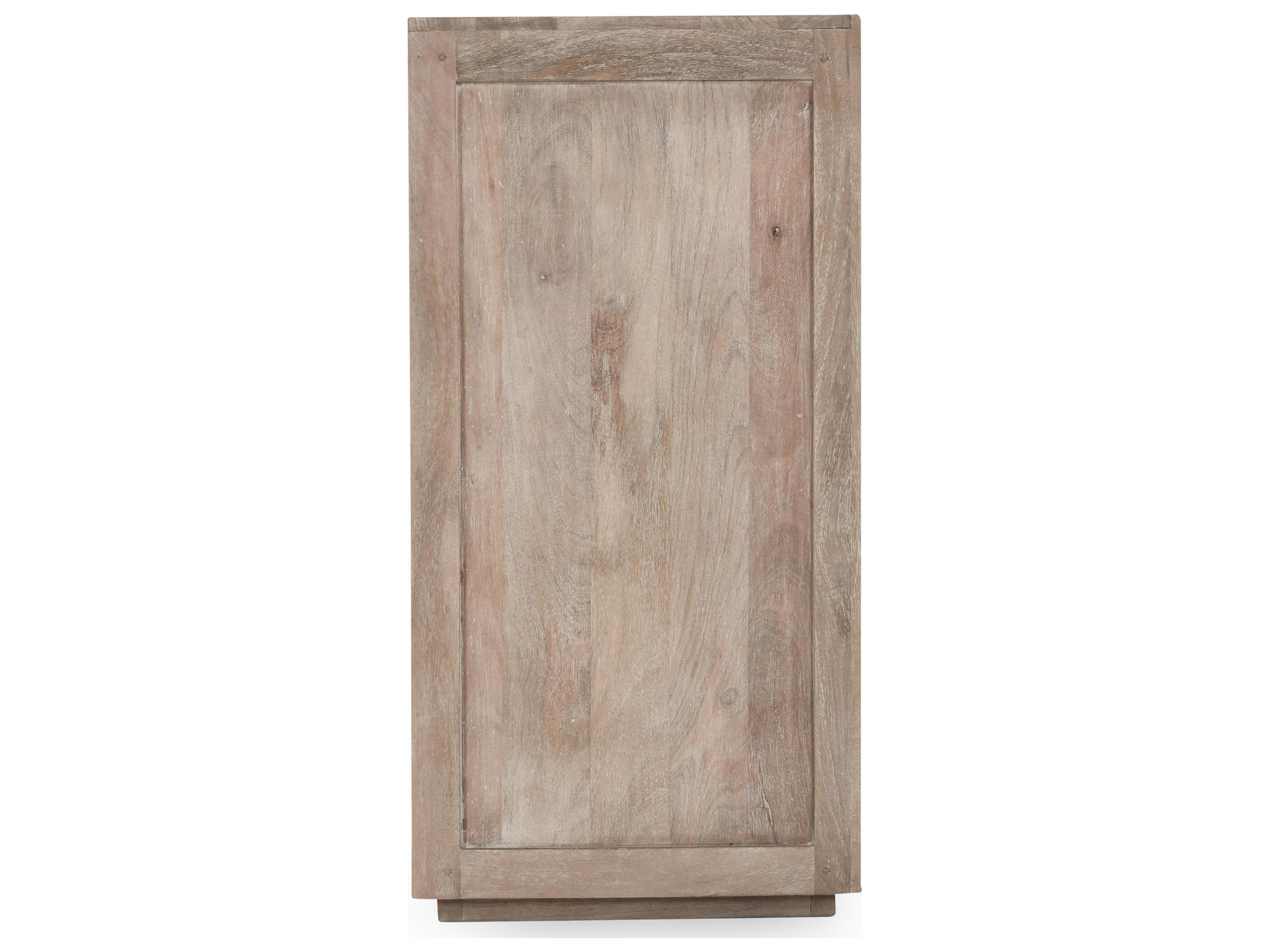 Classic Home Jensen 72" Mango Wood Taupe Sideboard