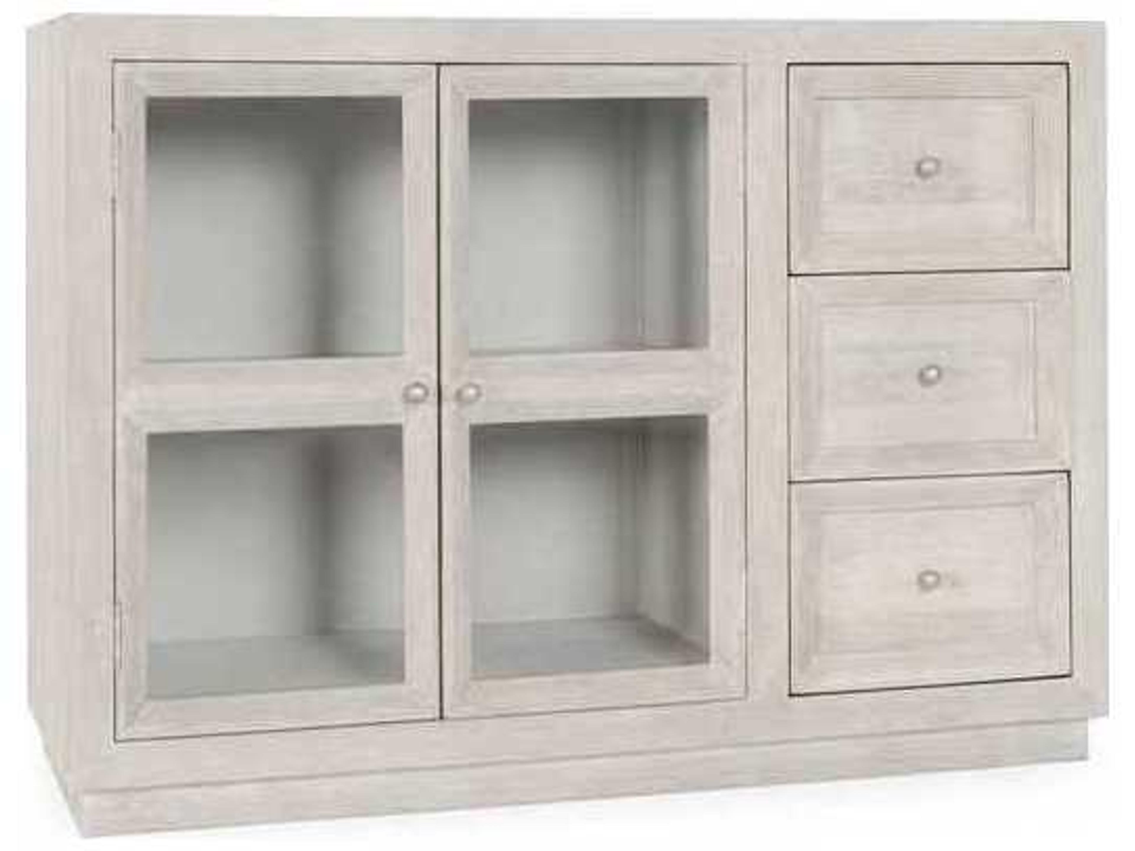 Isha White Mango Wood Accent Chest