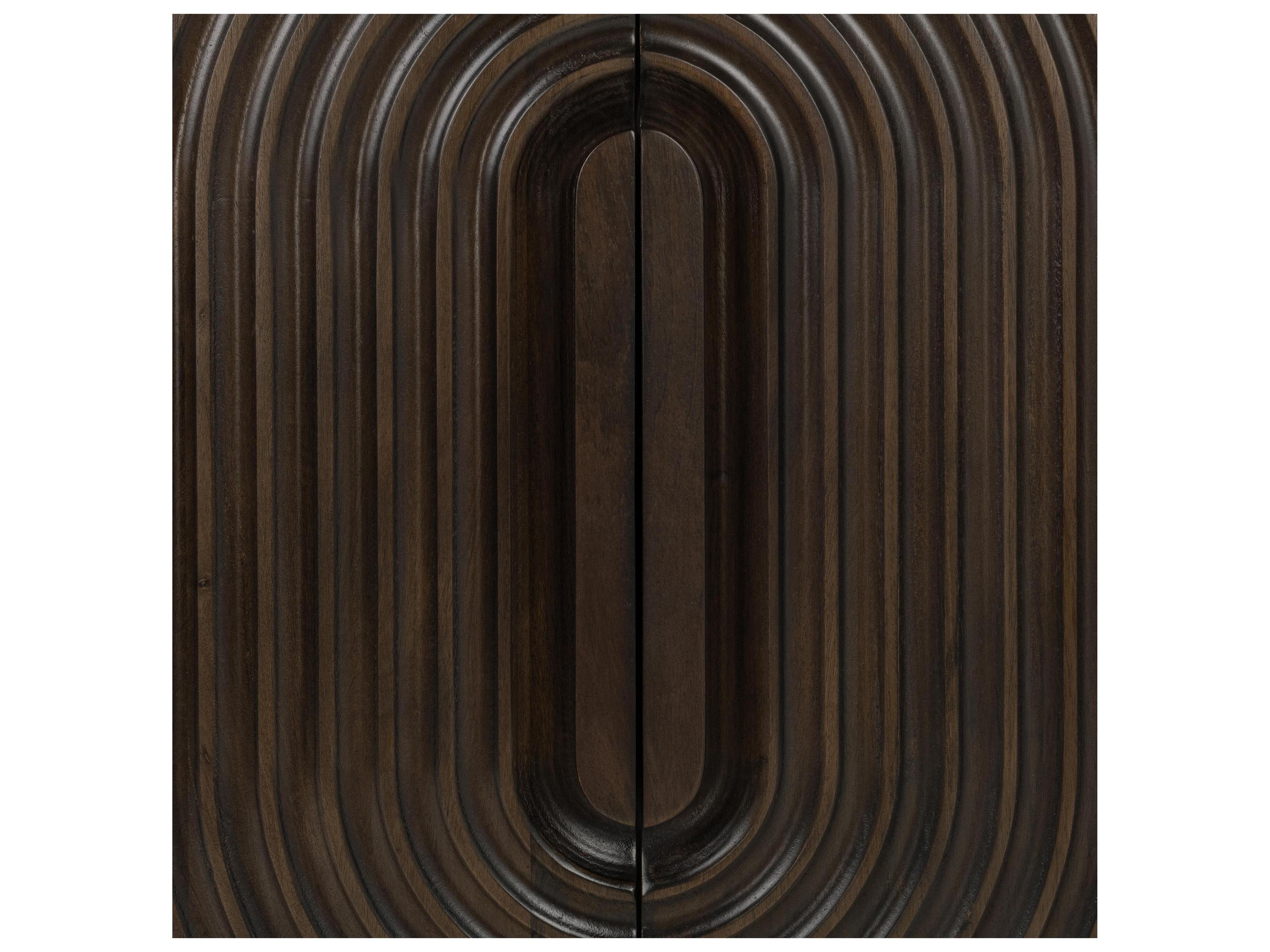 Classic Home Colson 80" Mango Wood Coffee Brown Sideboard