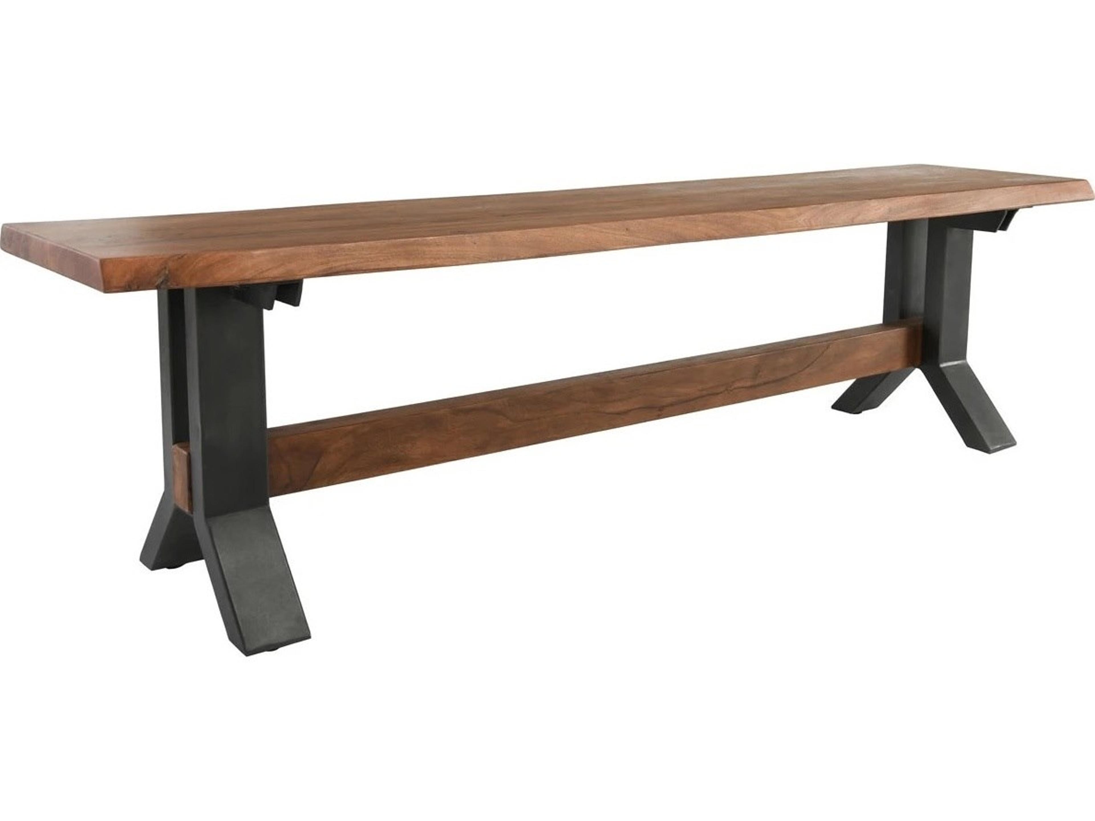 Bellamy Amber Brown Accent Bench