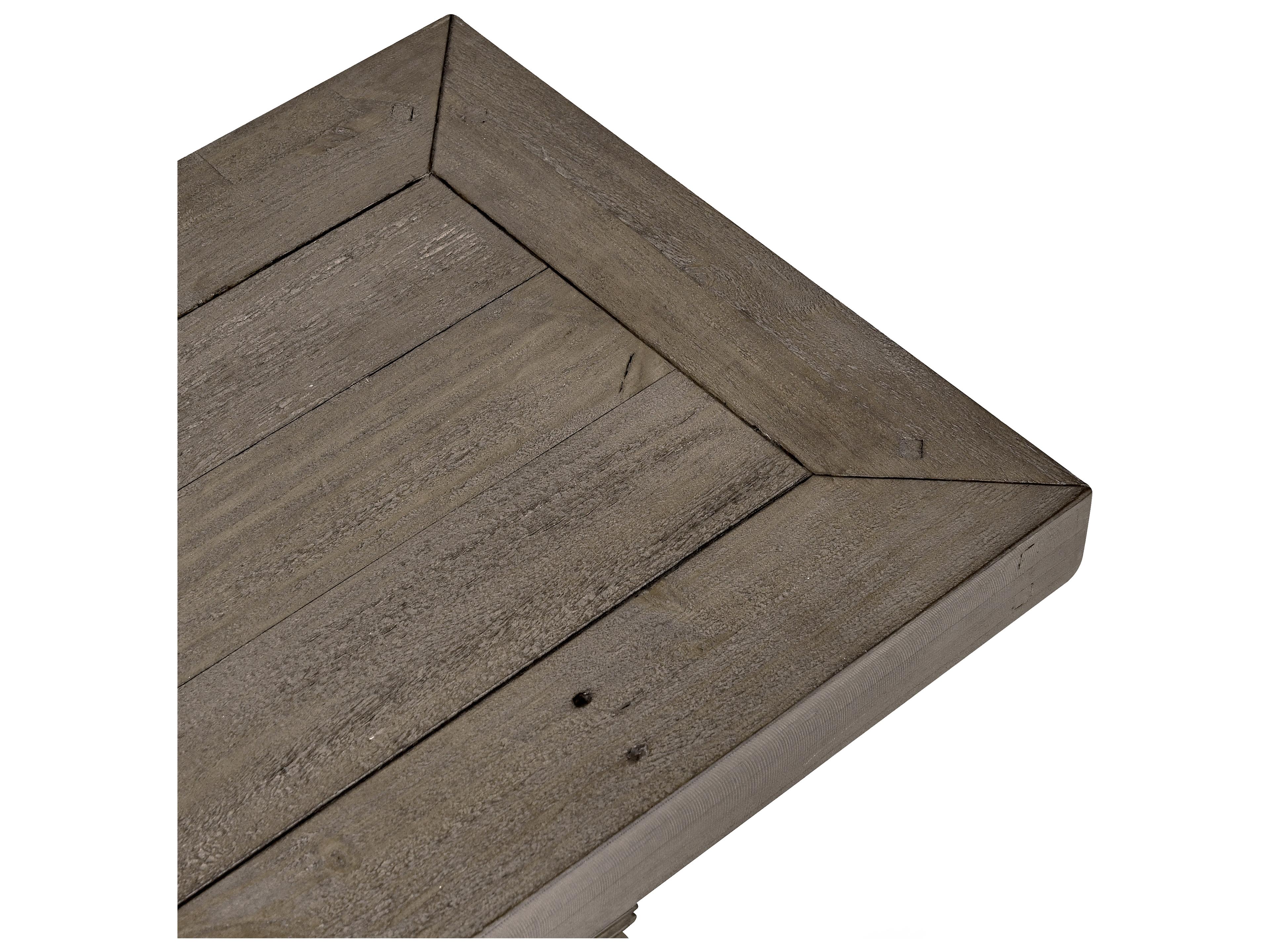 Classic Home Caleb Distressed Brown Accent Bench