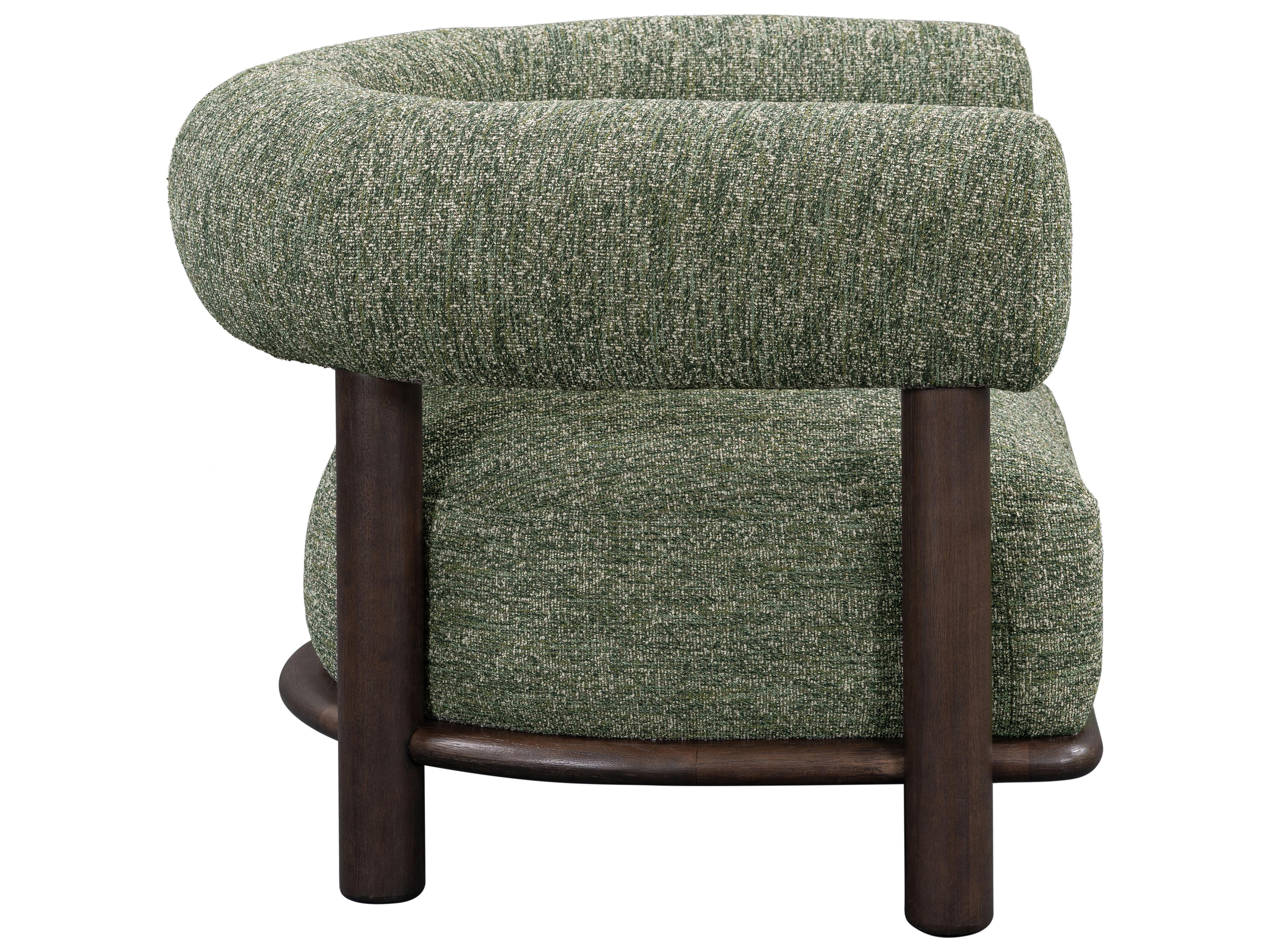 Classic Home Lars Brown Accent Chair