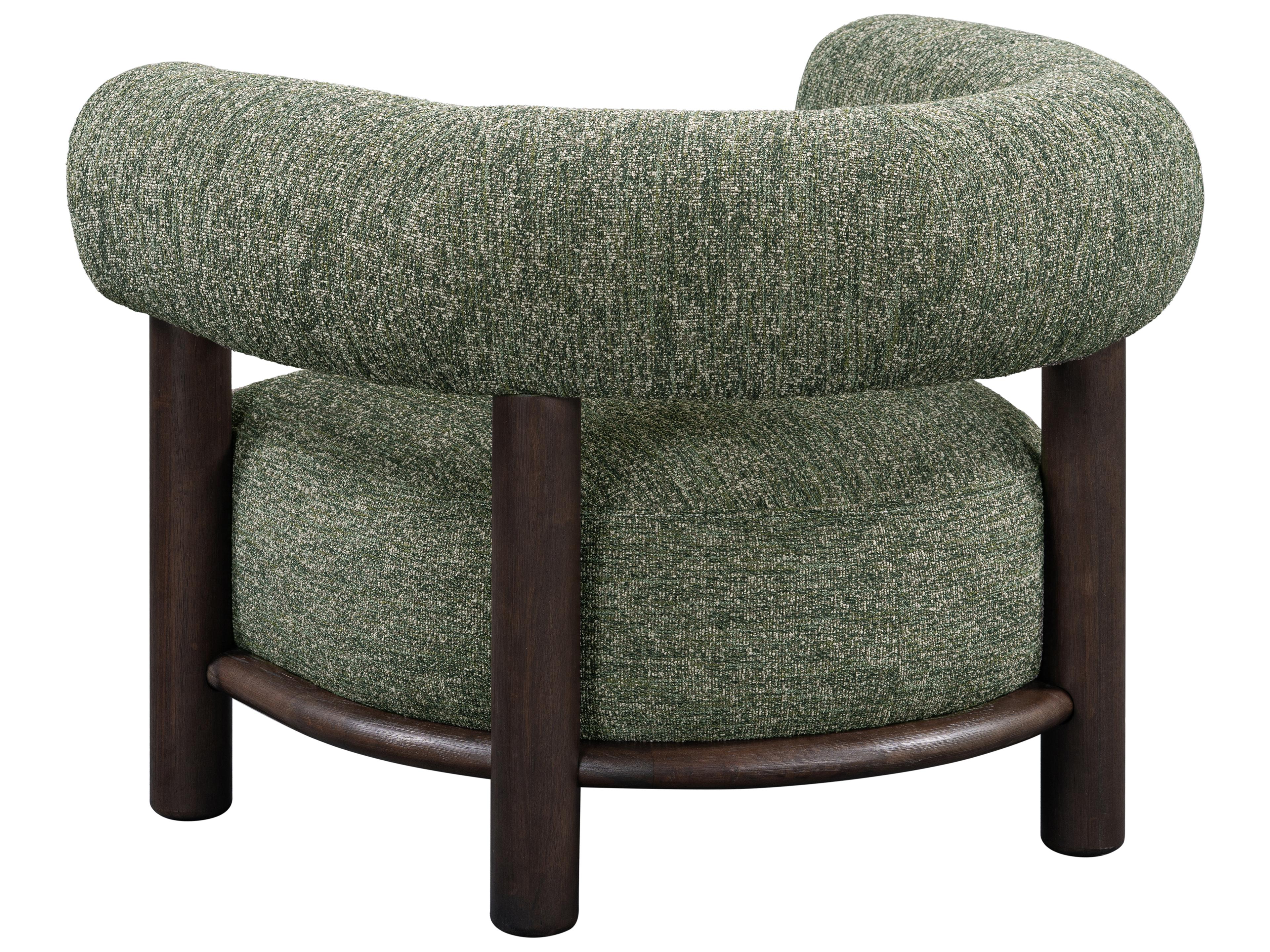 Classic Home Lars Brown Accent Chair