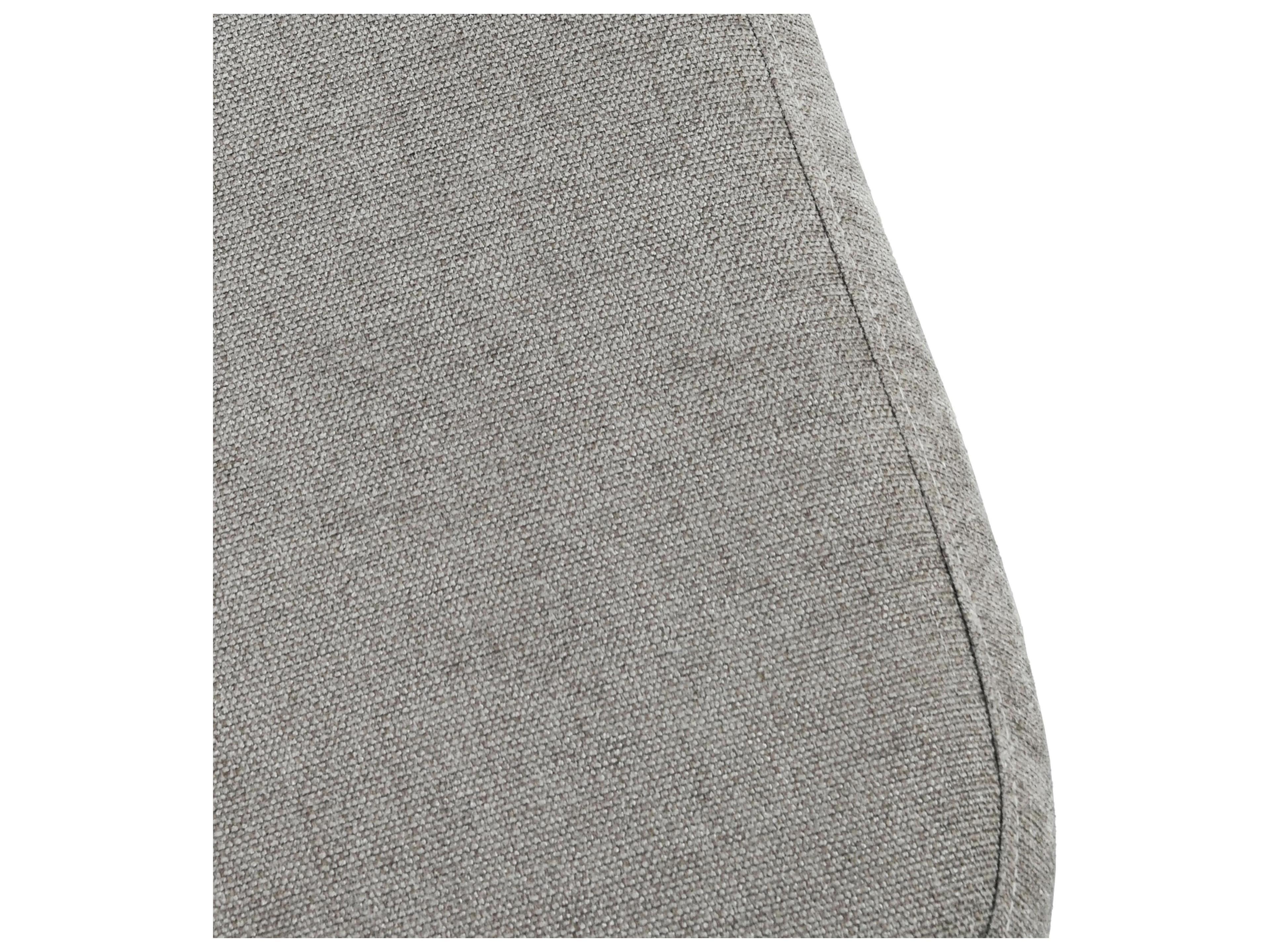 Classic Home Anders Gray Upholstered Accent Bench