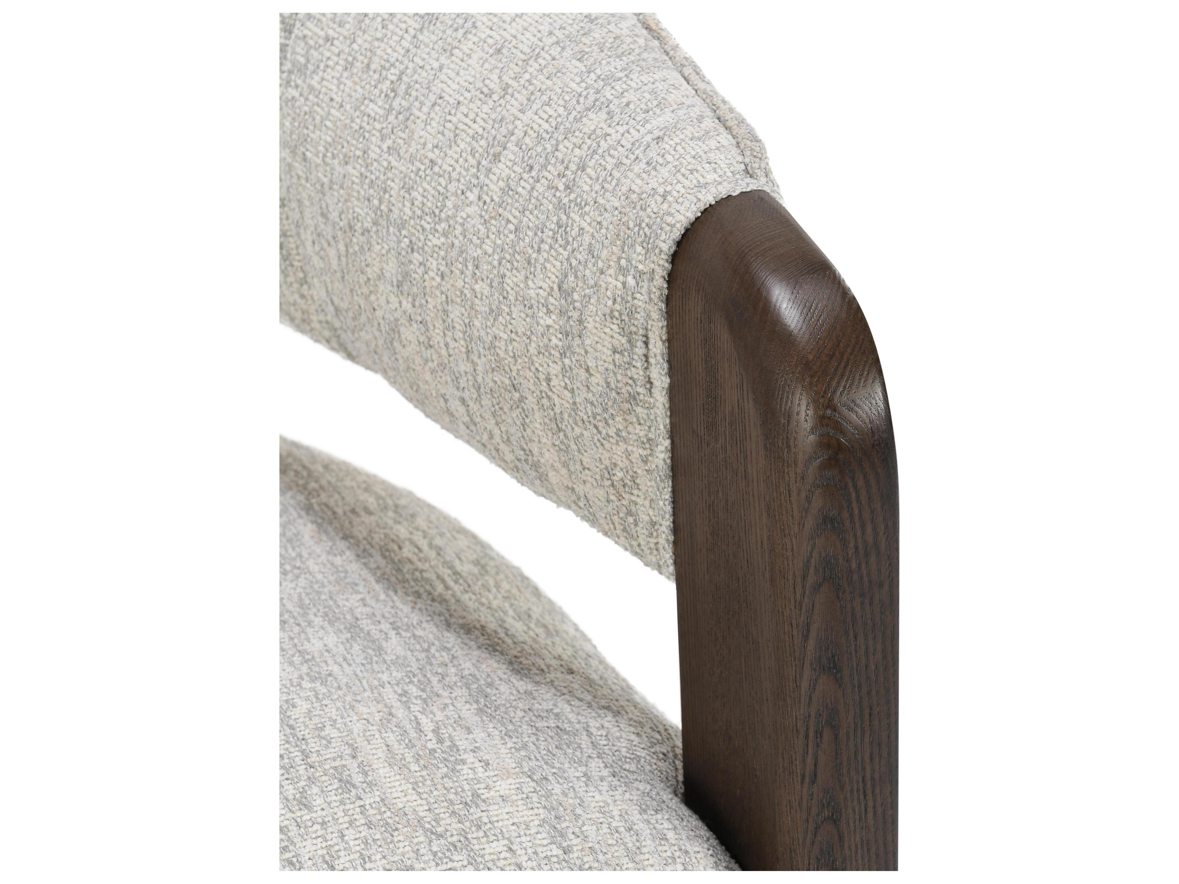 Classic Home James Swivel Brown Accent Chair