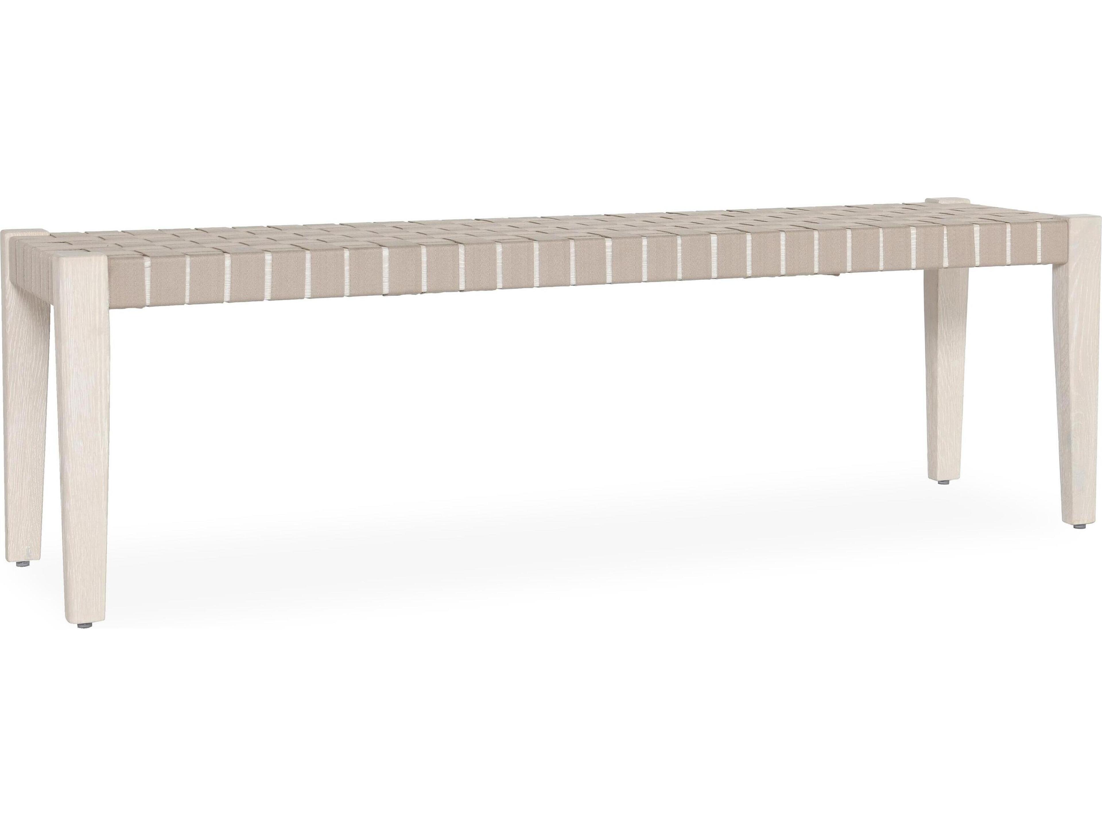 Orlando Milk White Accent Bench