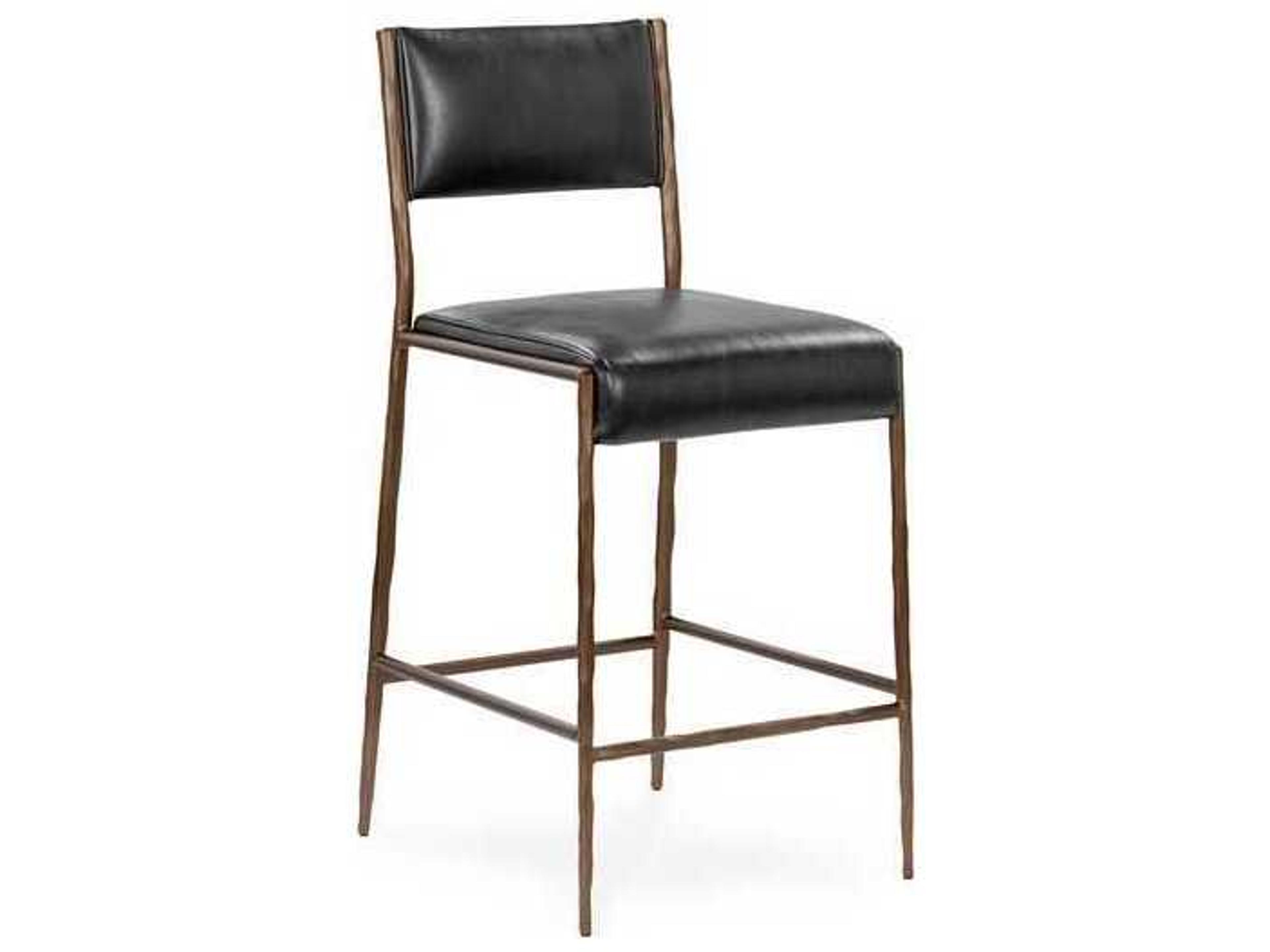 Kayne Leather Counter Stool