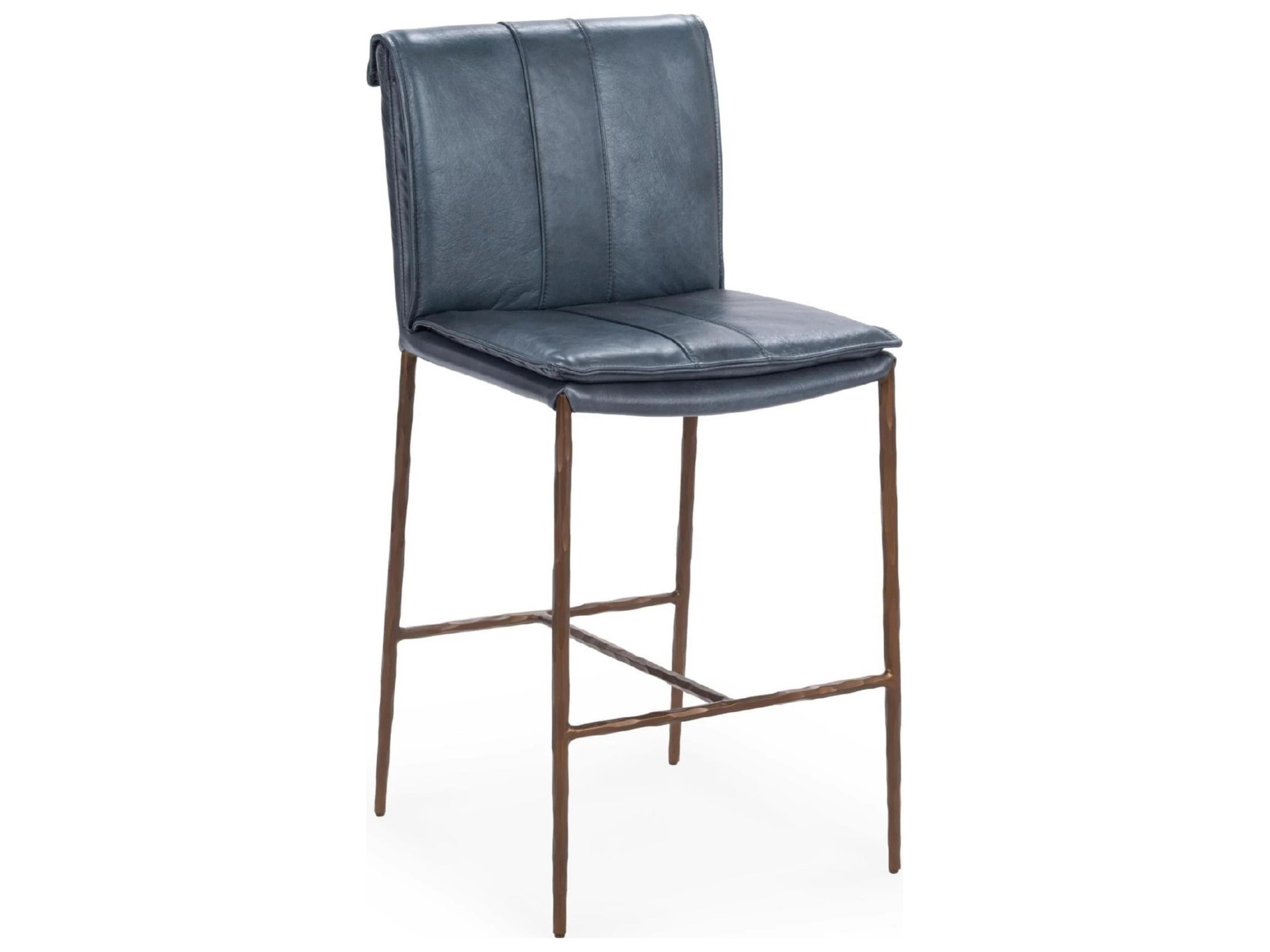 Mayer Leather Counter Stool