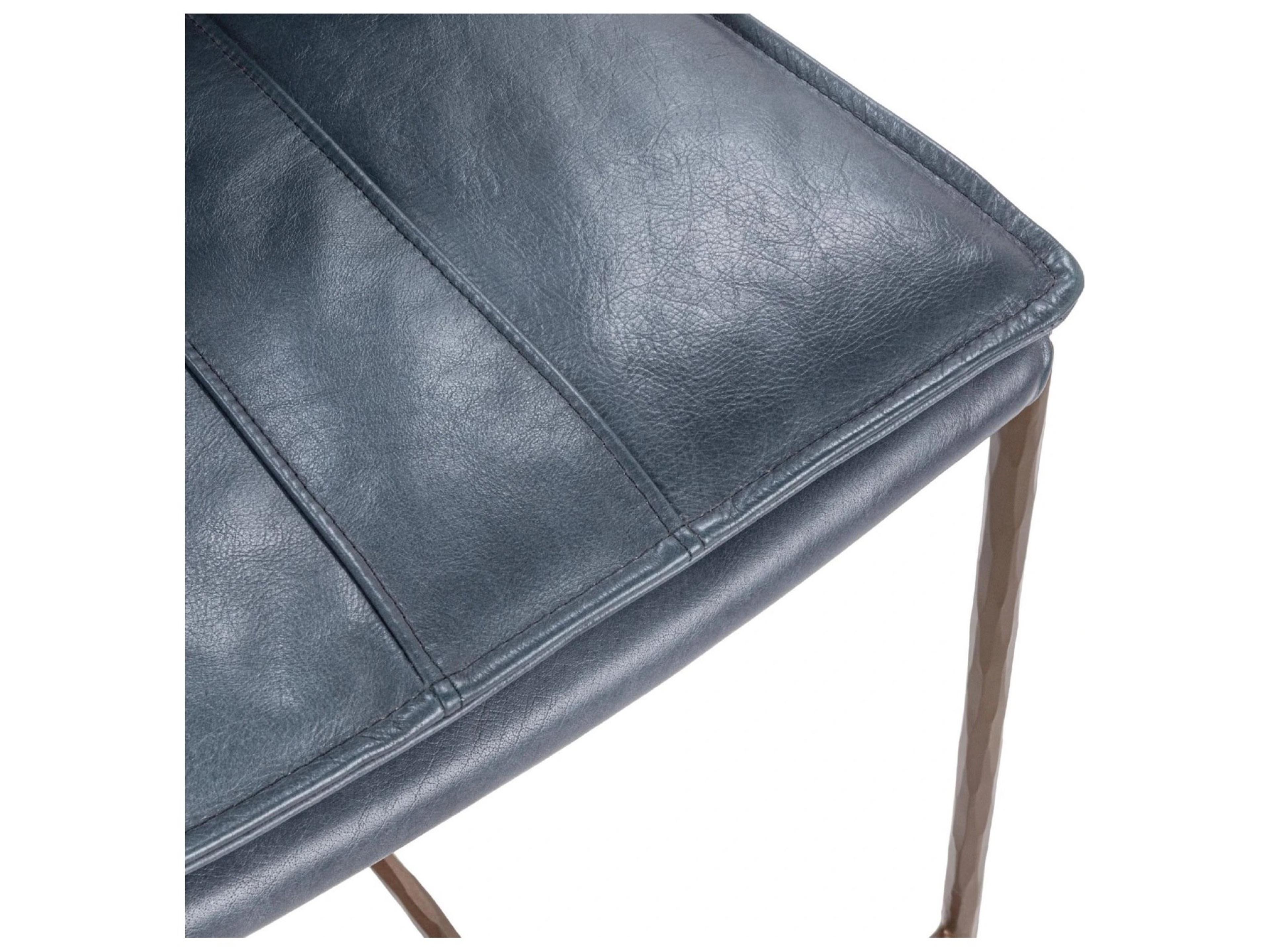 Classic Home Mayer Leather Bar Stool