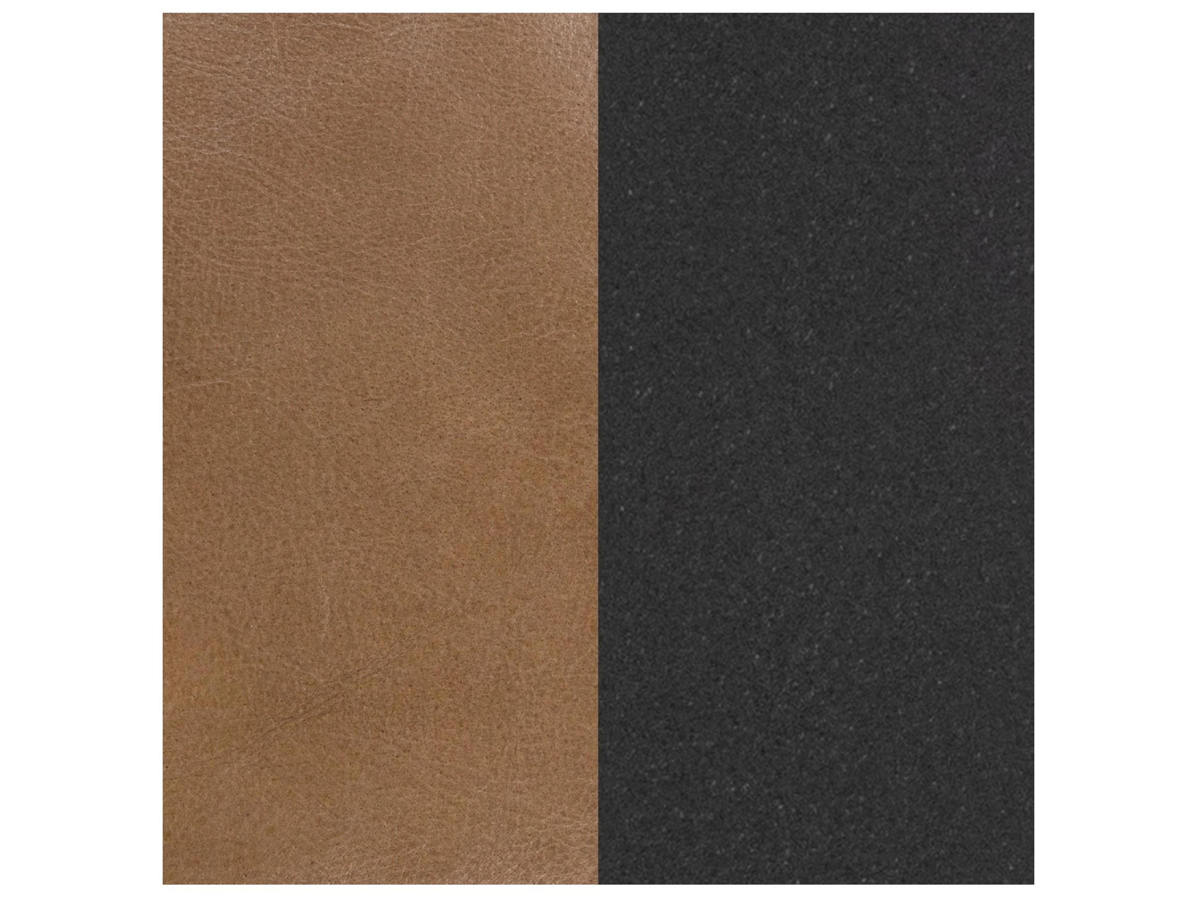 Classic Home Celiah Tan Brown Faux Leather Accent Bench