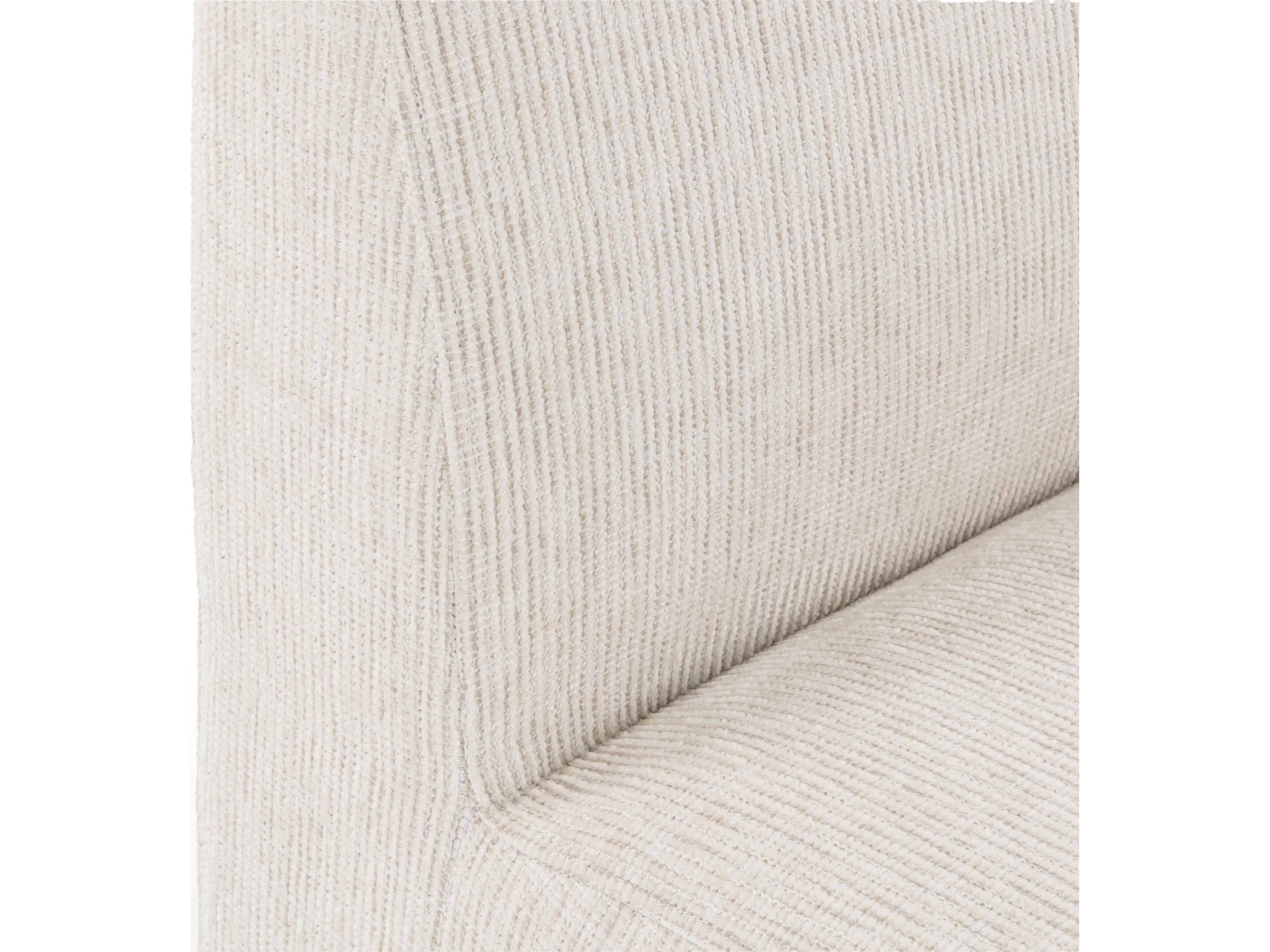 Classic Home Brighton Beige Upholstered Armless Dining Chair