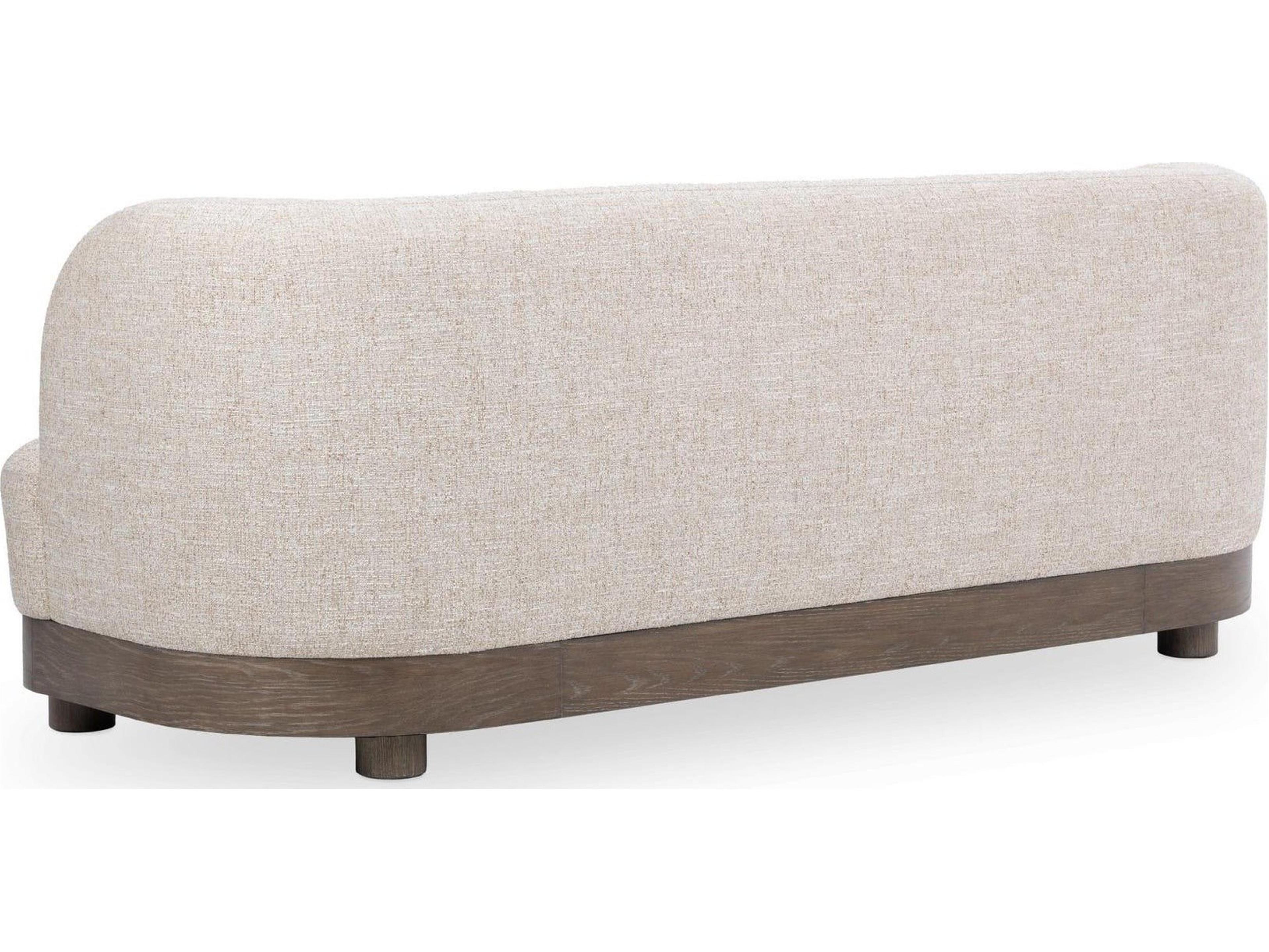 Classic Home Meera Latte Beige Upholstered Sofa