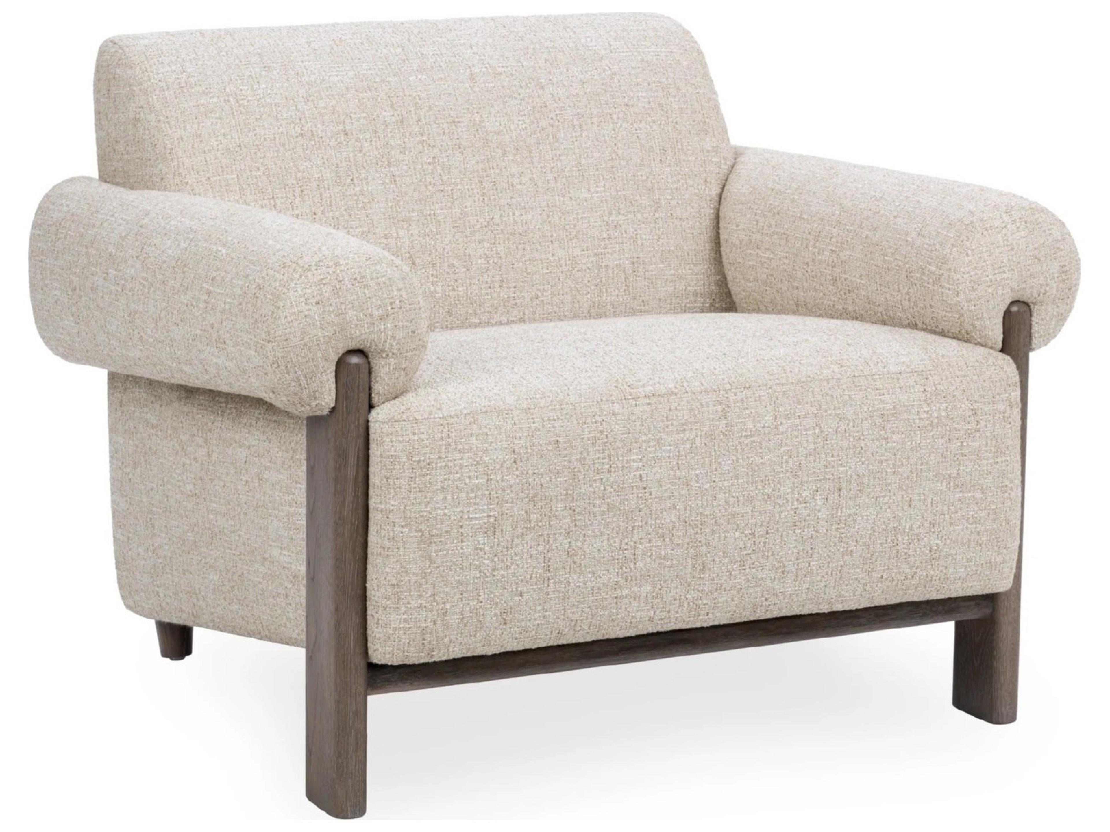 Malia Beige Accent Chair