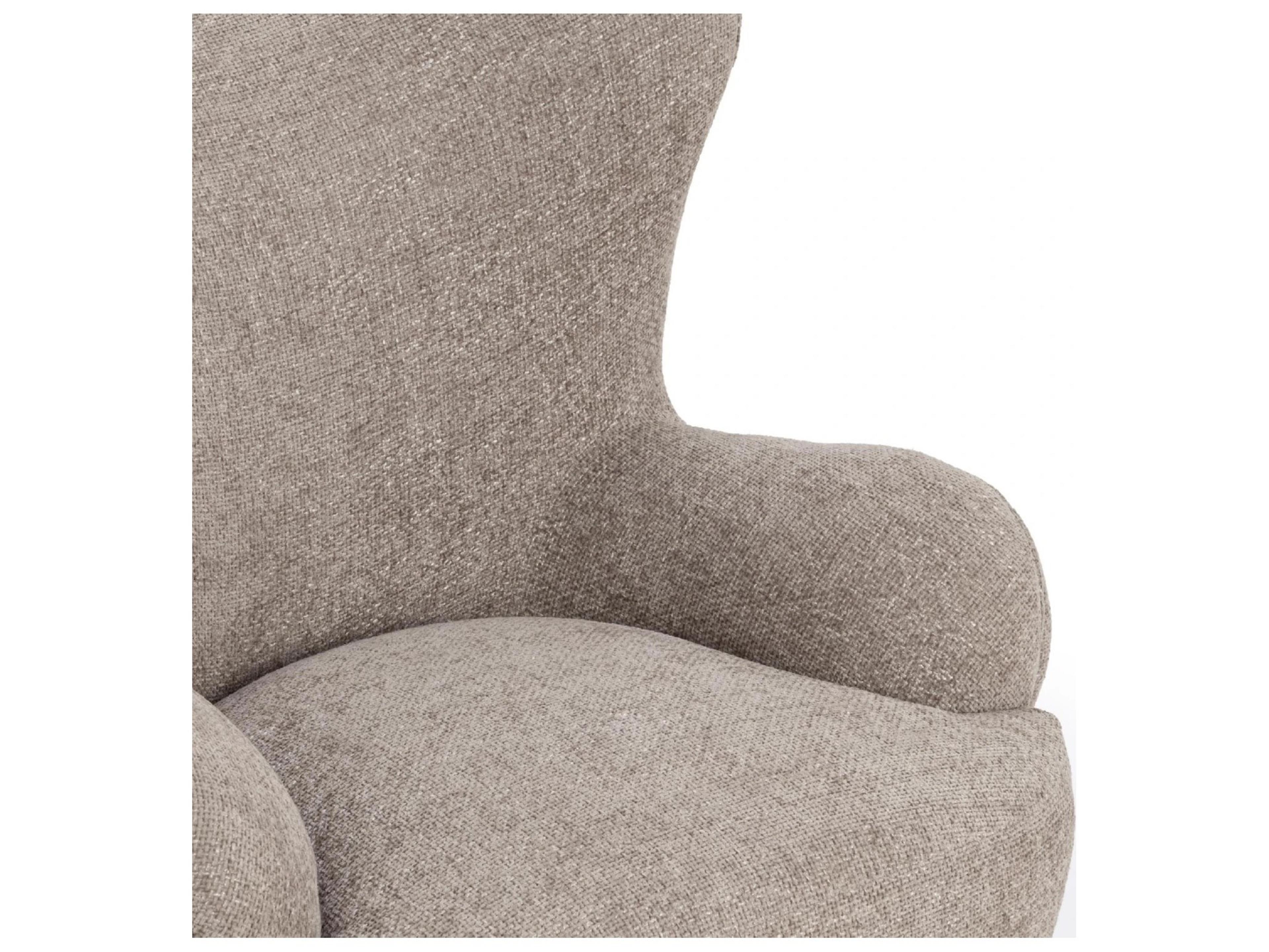 Classic Home Penelope Mushroom Taupe Accent Chair