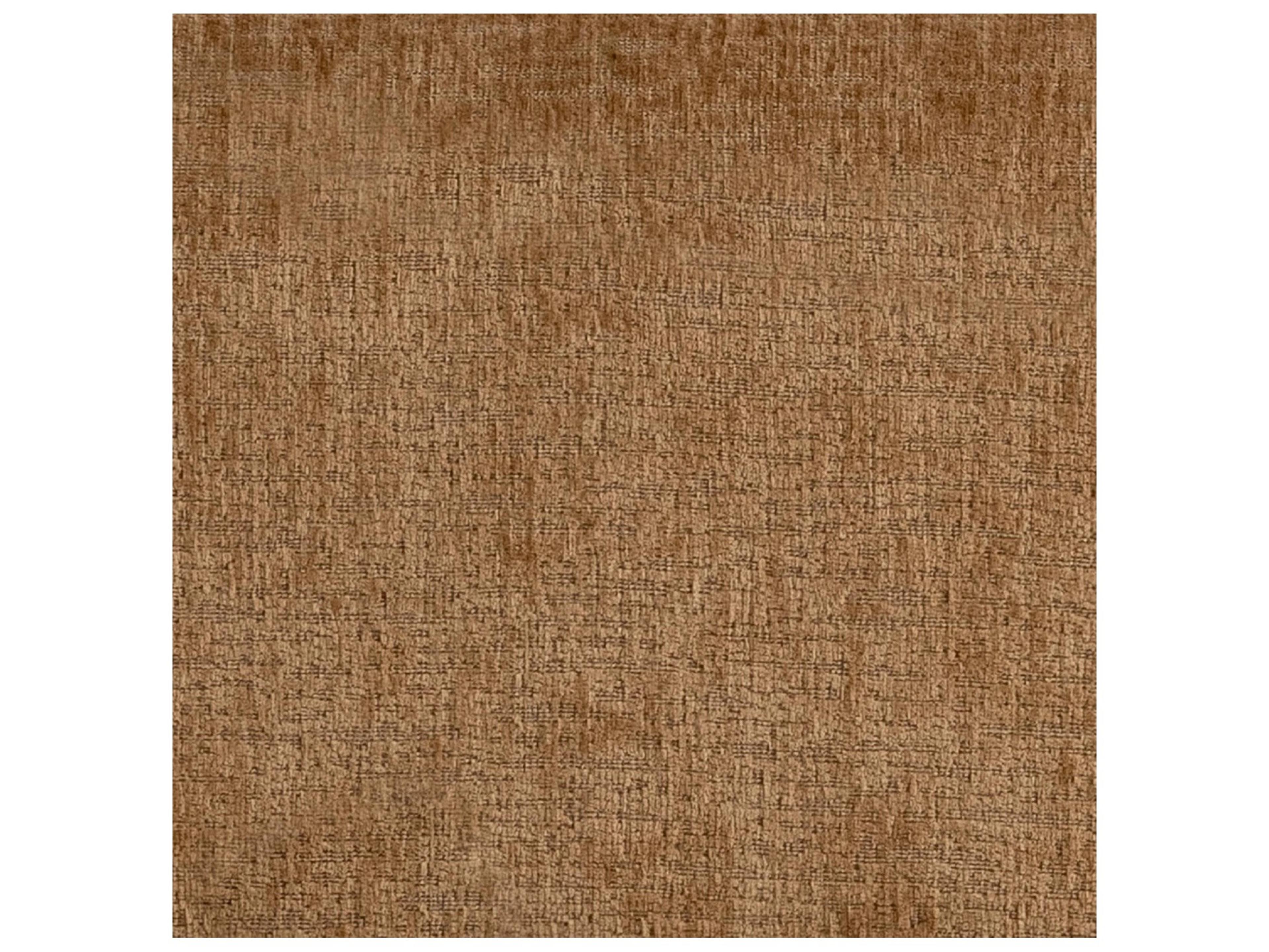 Classic Home Soraya Spiced Amber Brown Upholstered Accent Bench