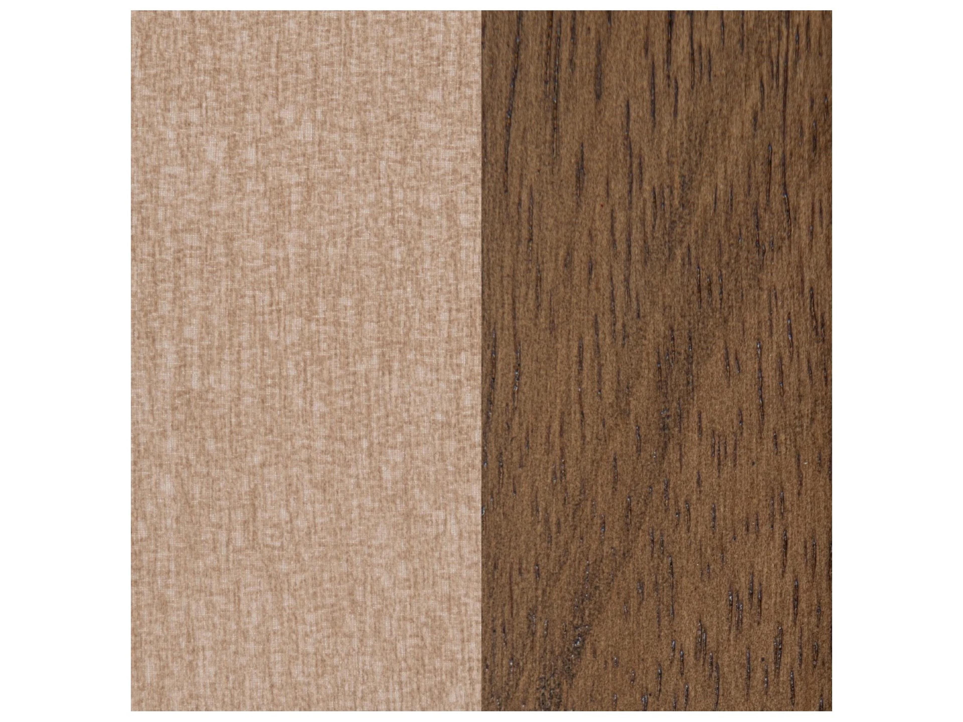 Classic Home Naima Parrawood Beige Upholstered Armless Dining Chair Set of 2