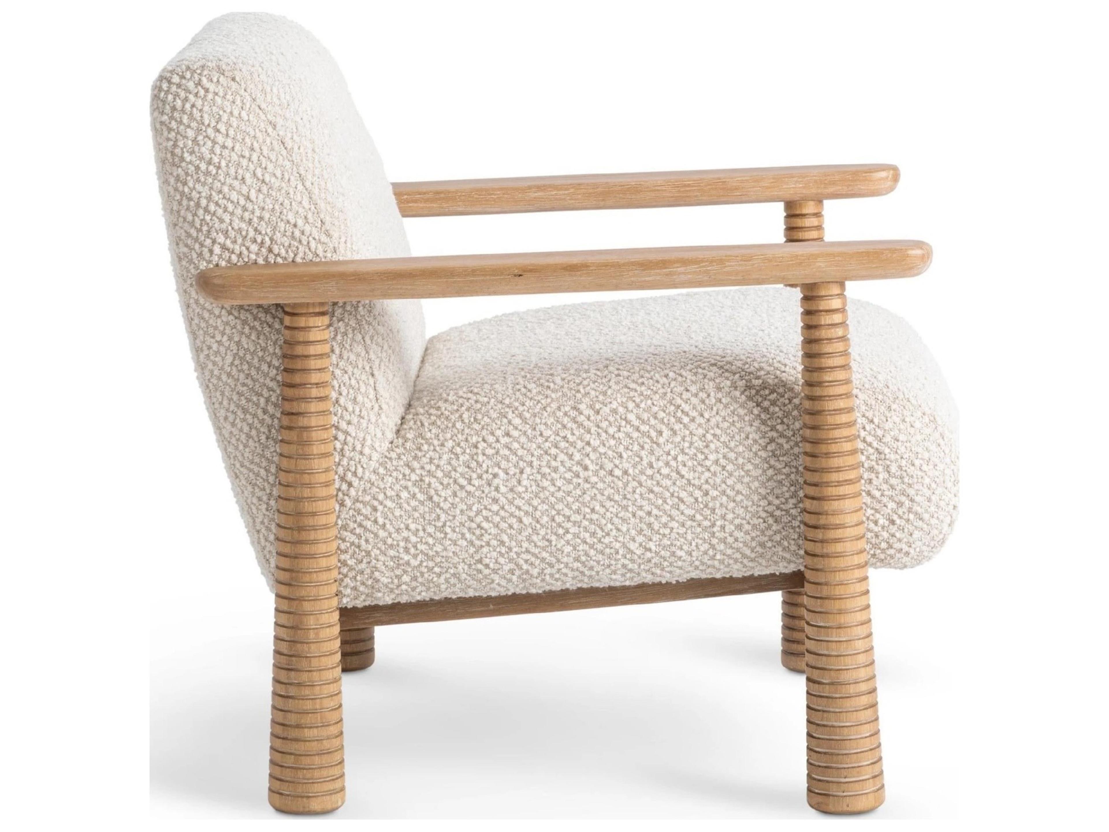 Classic Home Caprice Beige Accent Chair